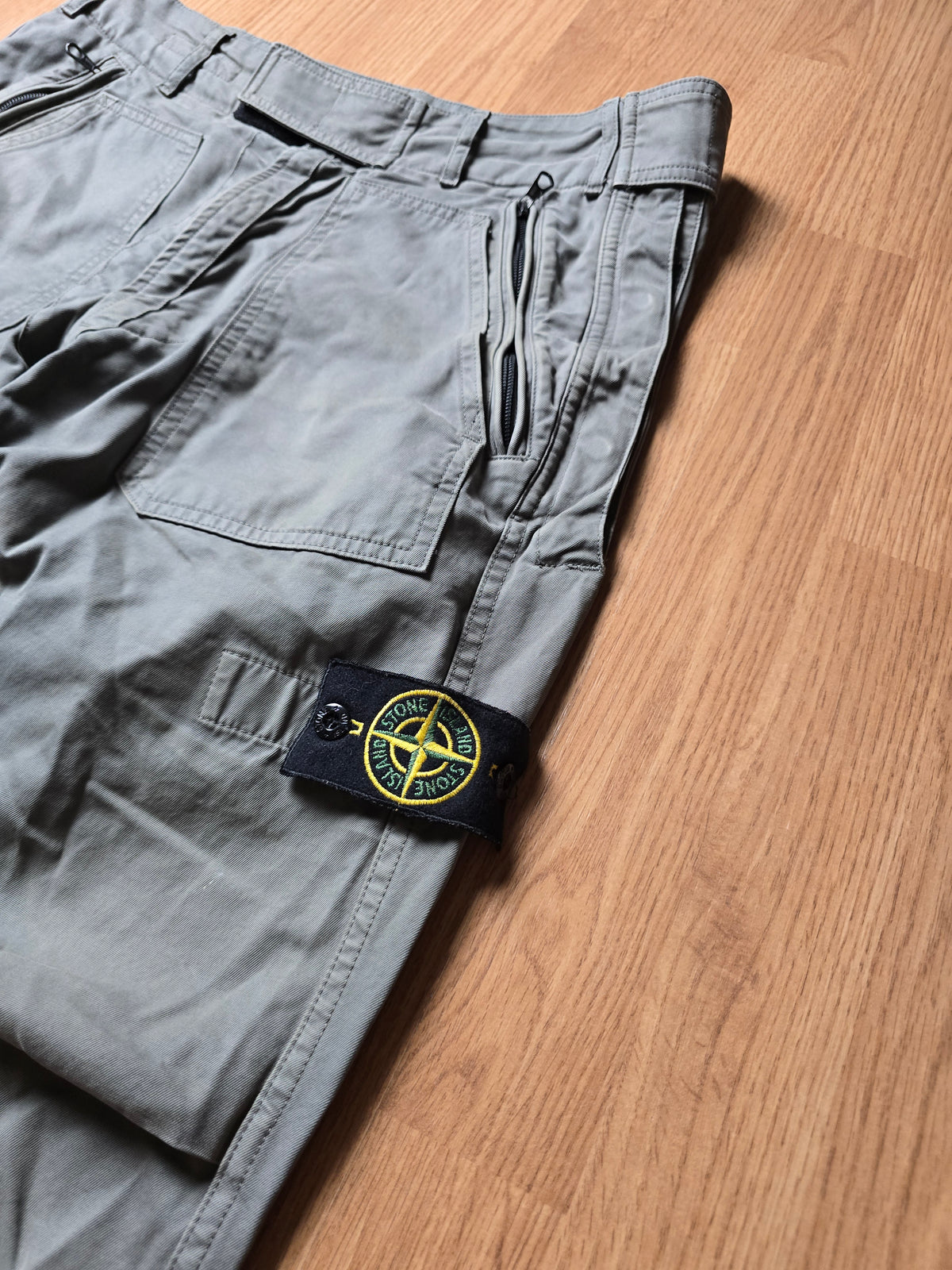 Stone Island Baggy Parachute Flight Cargo Pants (32x32)
