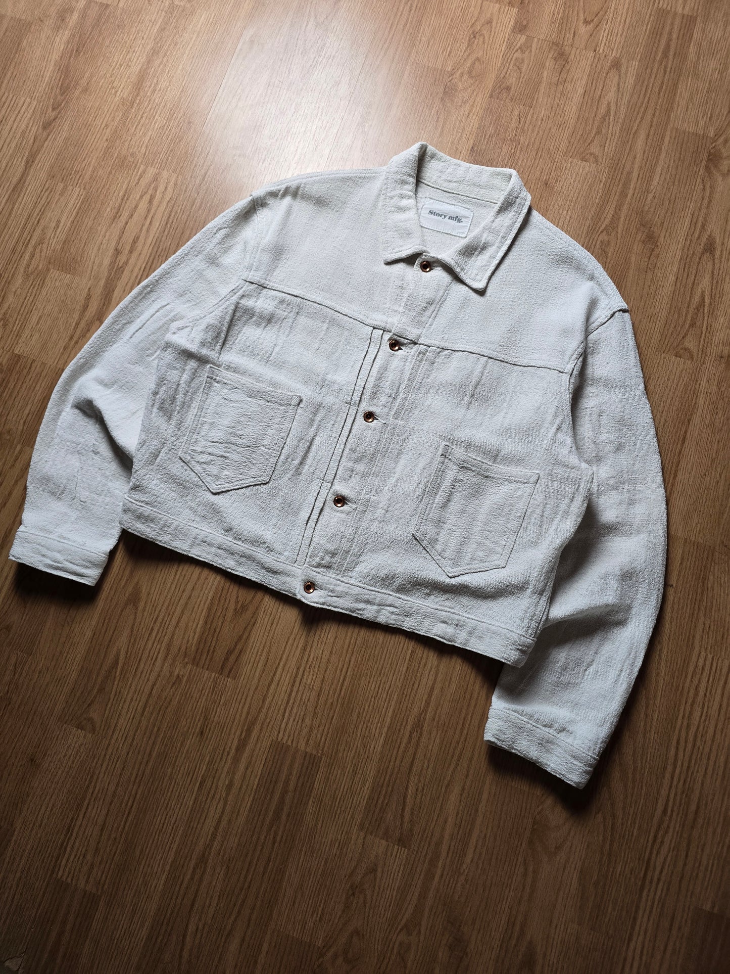 Story MFG Sundae Undyed Organic Handloom Jacket (M)