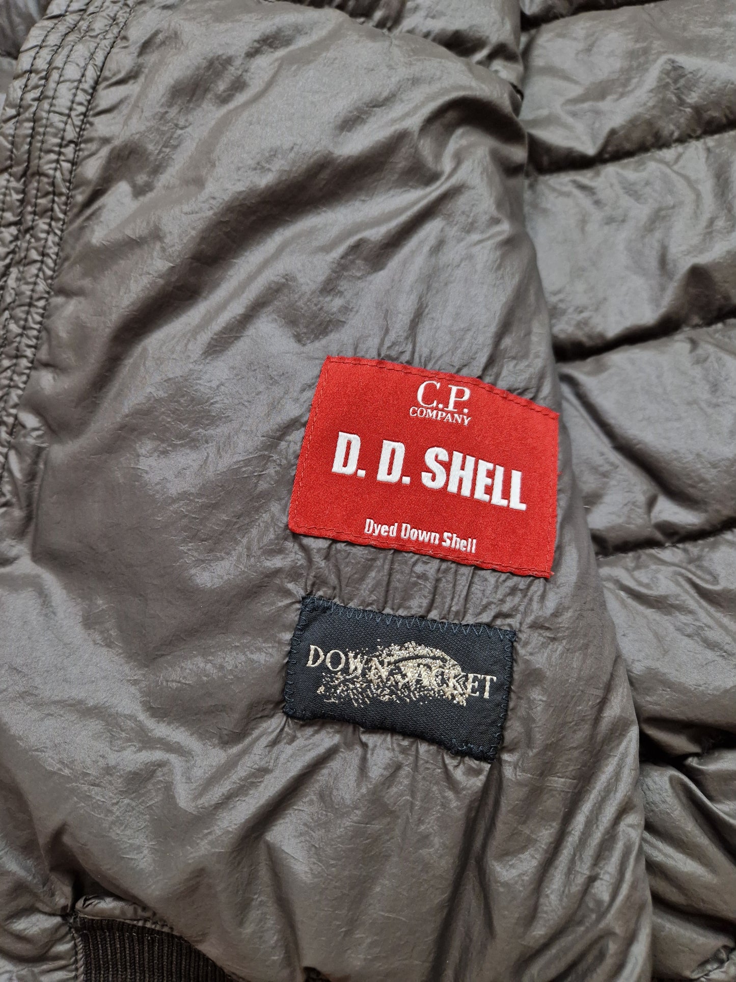 Vintage C.P. Company DD Shell Down Bomber Jacket (M)