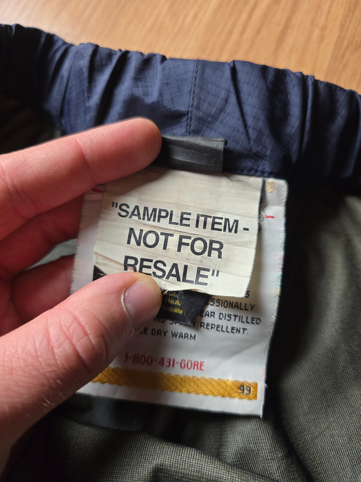 Rare Arc'teryx "SAMPLE" 1998 Gore-Tex Shell Pants (XL)
