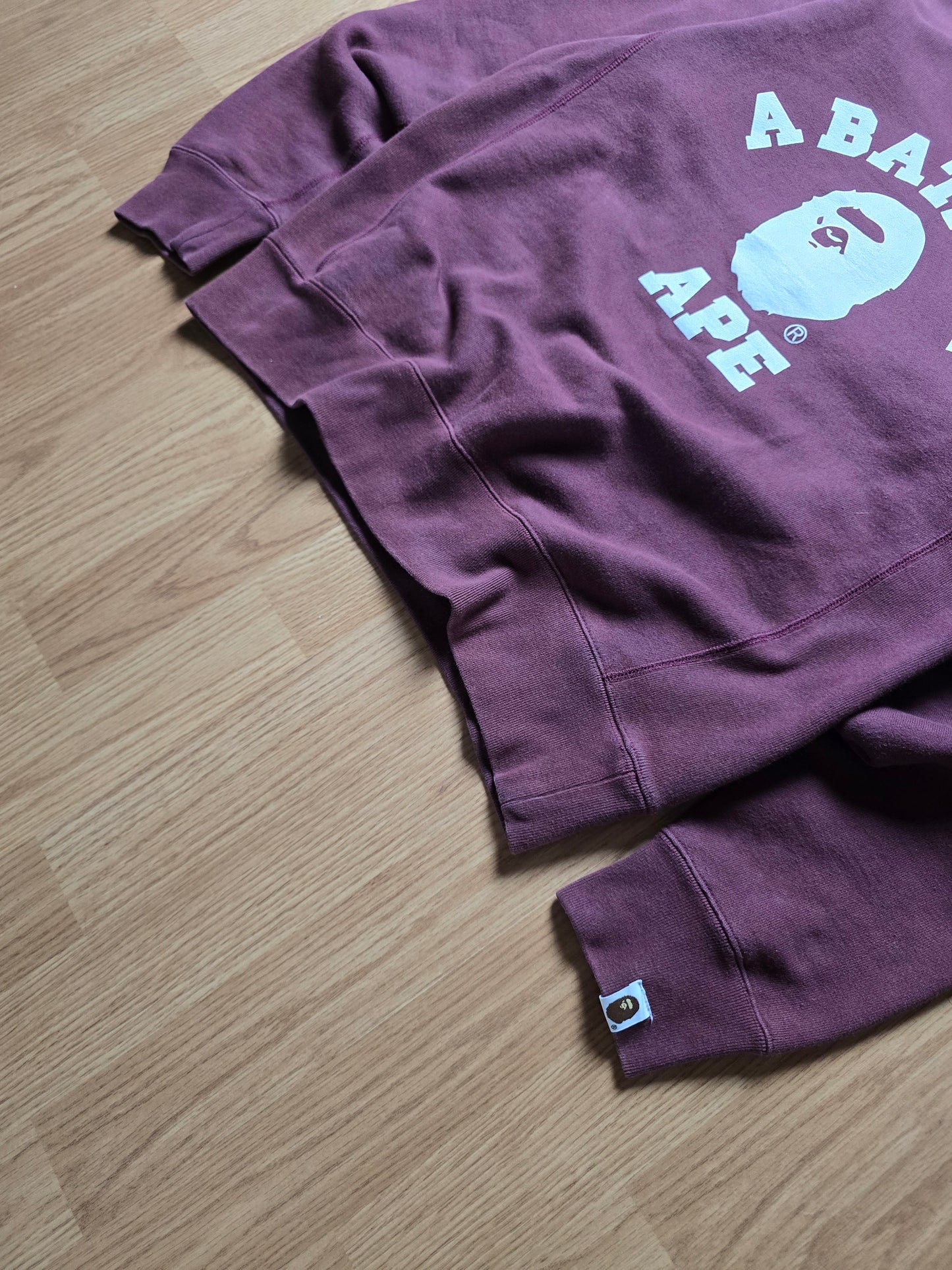 Bape College Crewneck Sweatshirt (M)