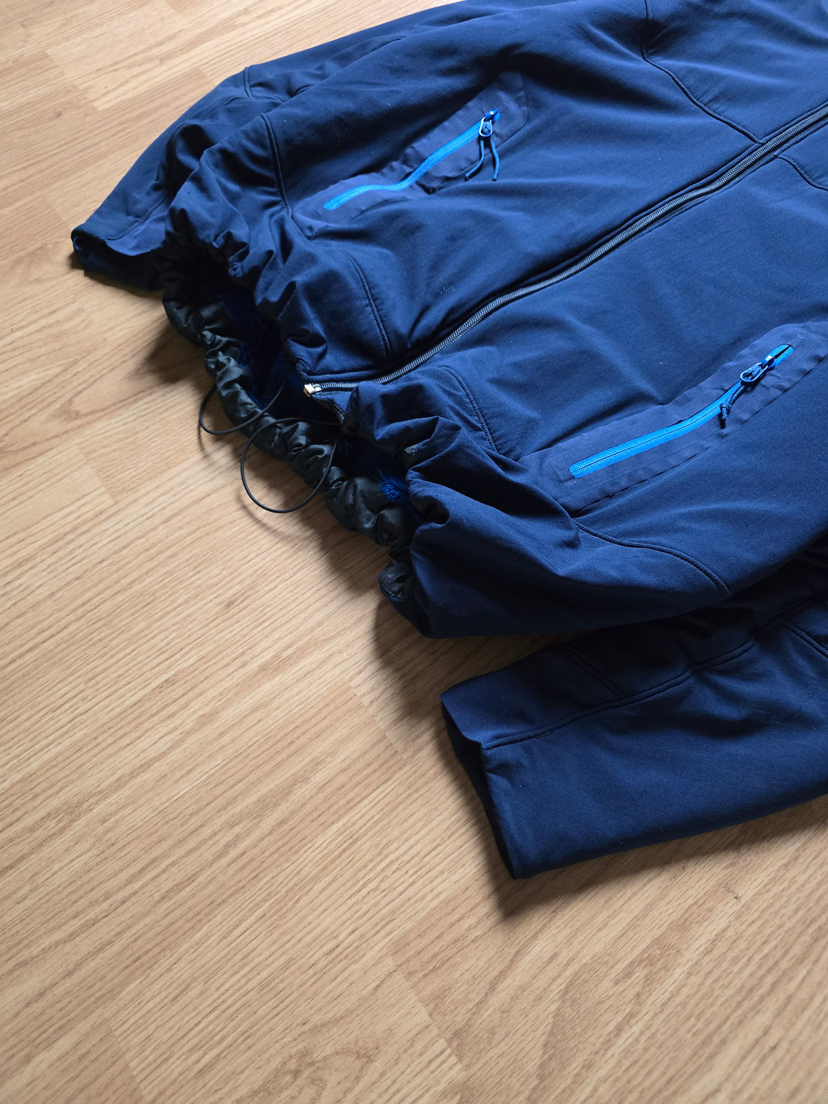 00s Arc'teryx 'Hylluss' Polartec Fleece Lined Hoodie/Jacket (L)