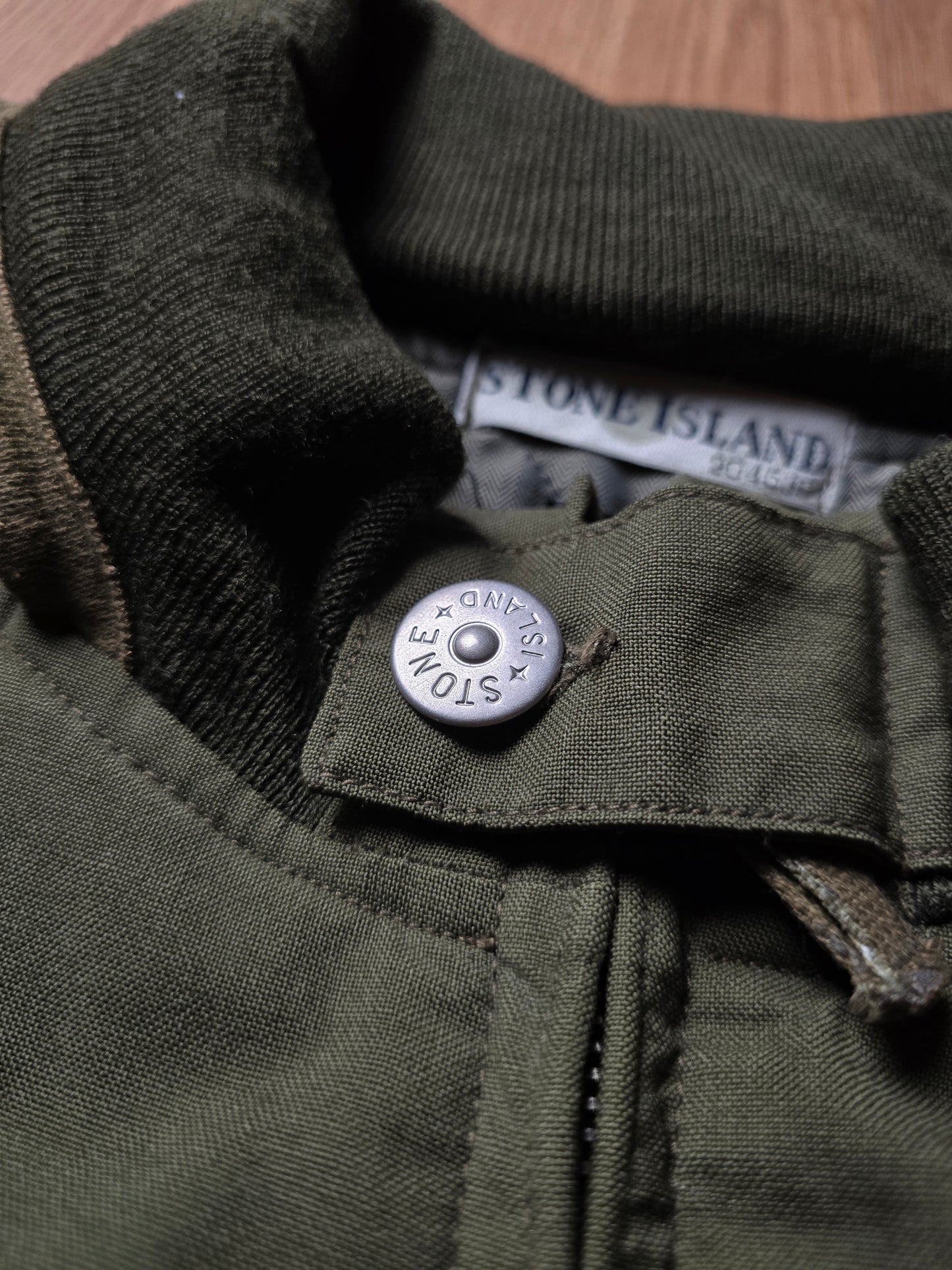 Vintage Stone Island AW01 Wool Canvas Jacket (XL)