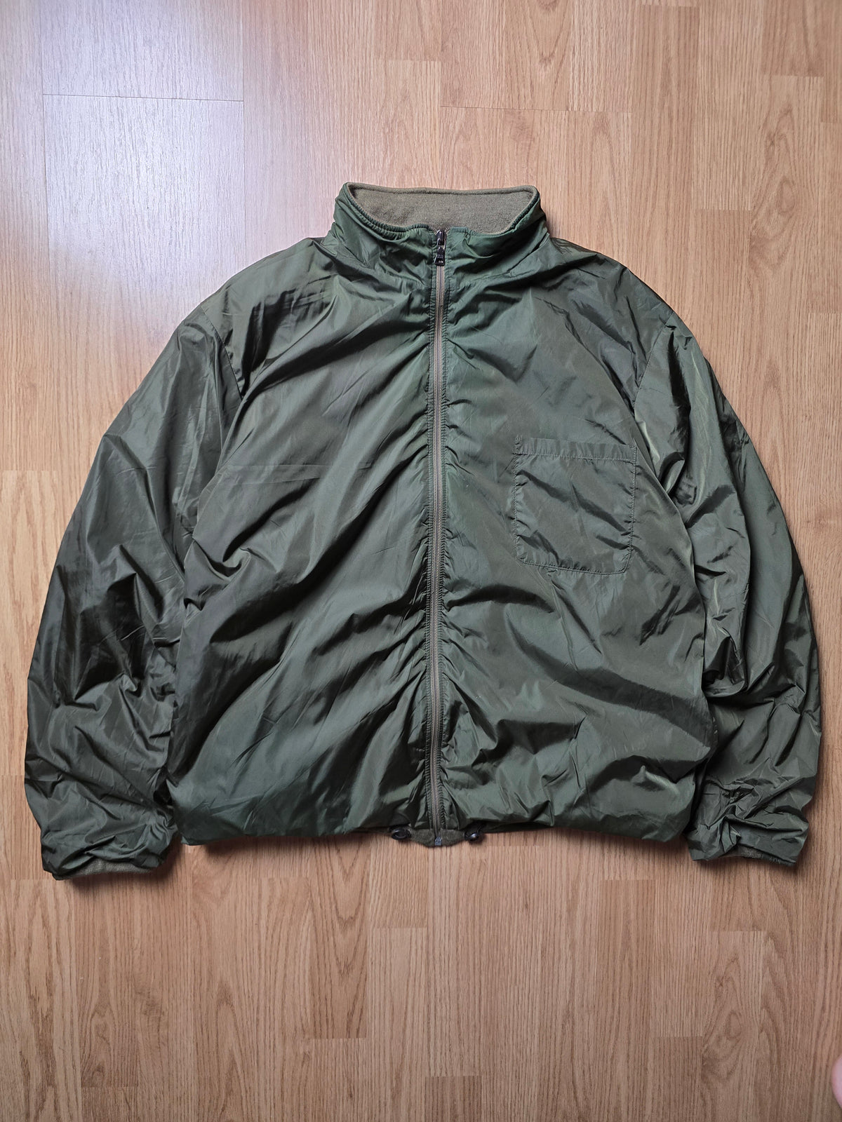 Prada Padded Wool & Nylon Reversible Hybrid Jacket (M)