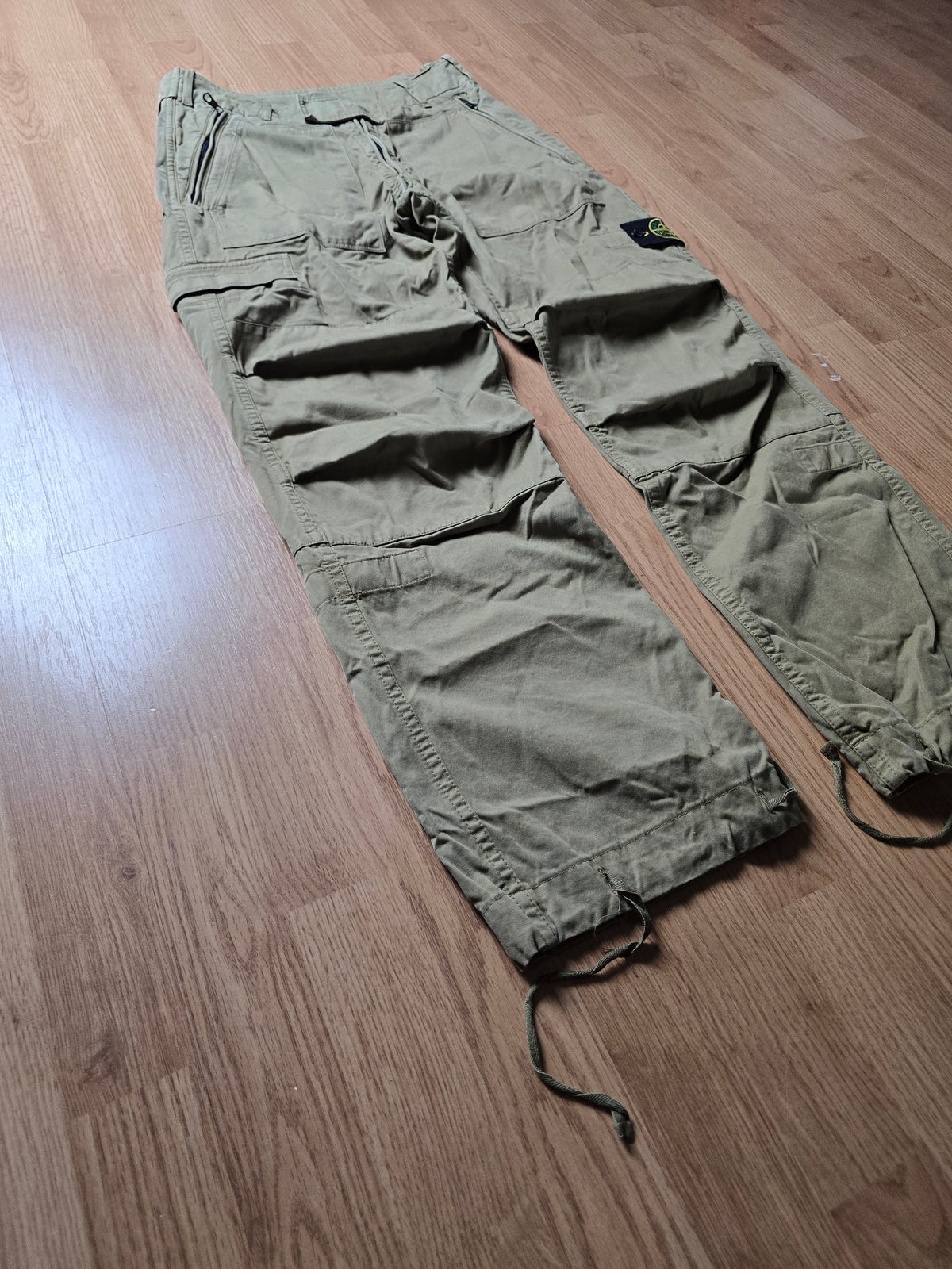 Vintage Stone Island Baggy Parachute Flight Cargo Pants (32x32)