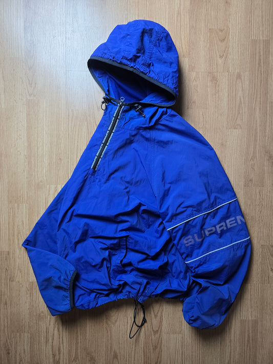 Supreme Reflective Ripstop Hooded Pullover Jacket (XL)