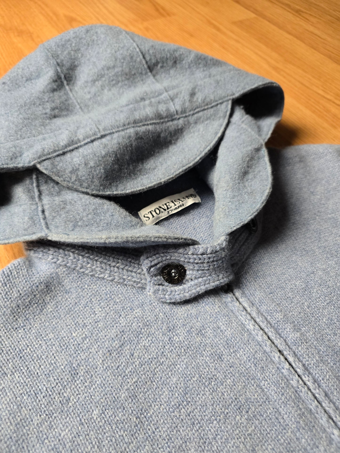 Stone Island AW10 Wool Knit Zip Hoodie (XL)