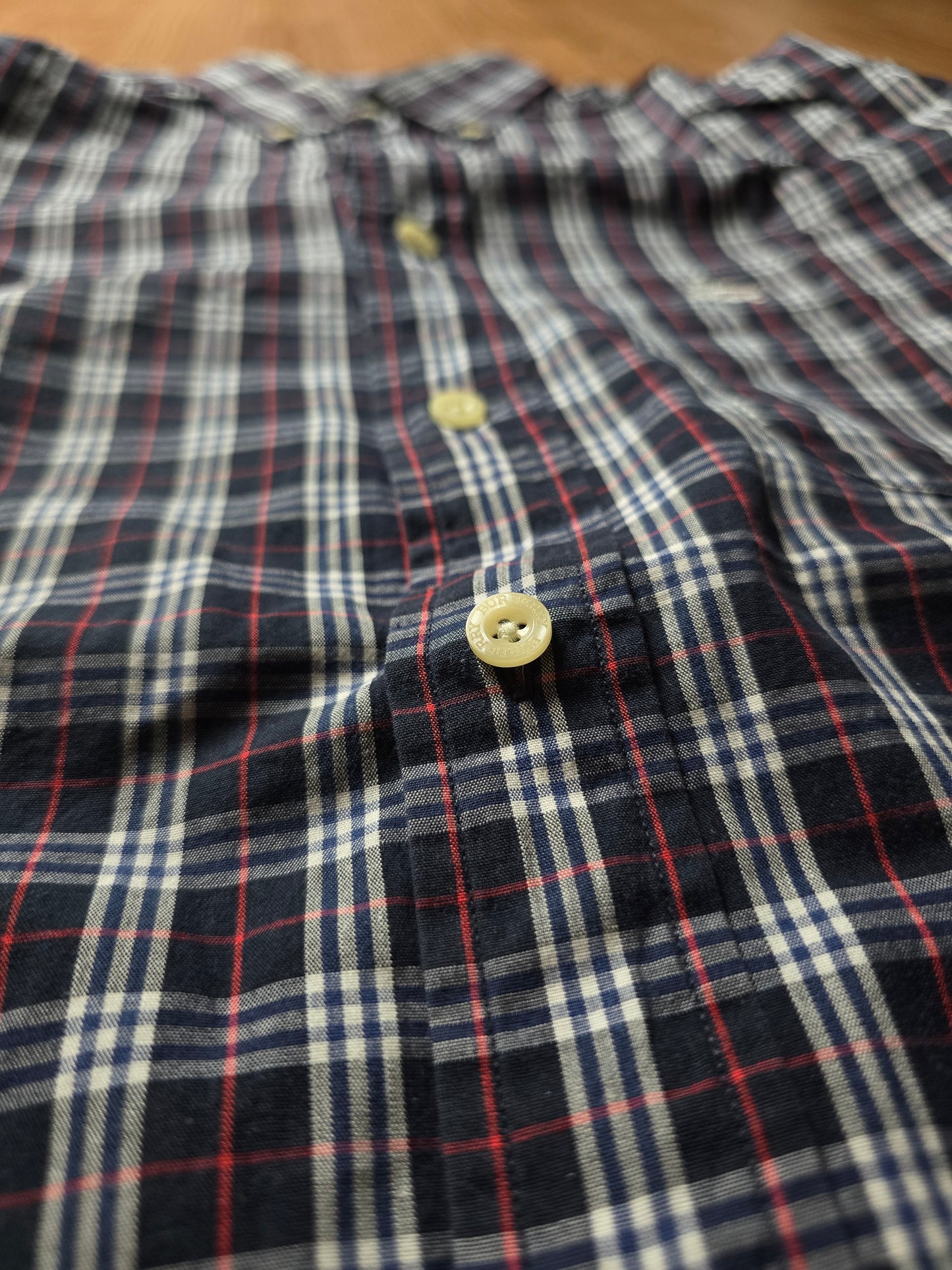 Vintage Burberry LS Nova Check Flannel Shirt (S)