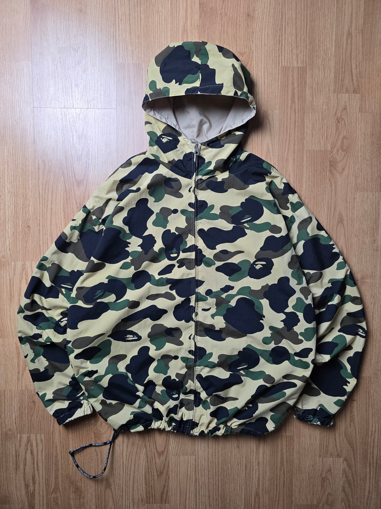 RARE 00s Bape 1st Camo Reversible Cycles Jacket (L)