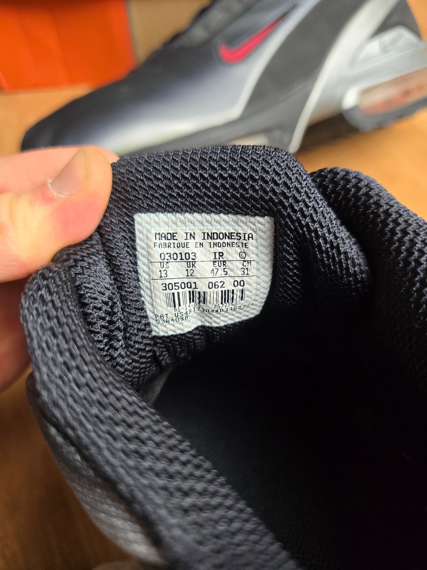 RARE Nike Air Max Majikan SAMPLE 2002 Trainers BNWB (UK12)