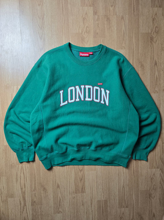Supreme London Shop Small Box Crewneck Sweatshirt (M)