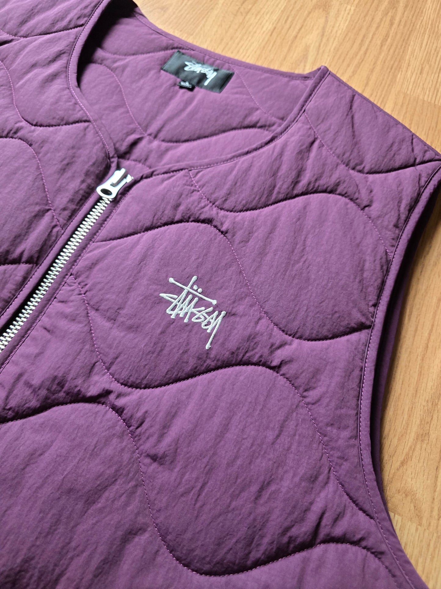 Stussy Recycled Nylon Liner Vest (L)