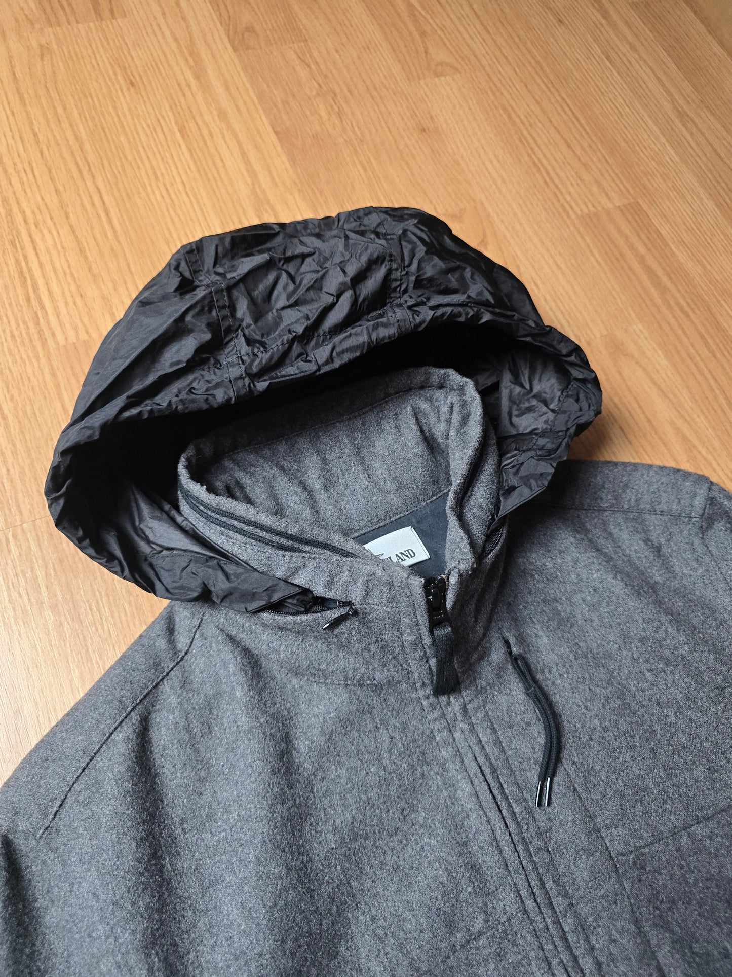 Stone Island AW14 Melange Wool Poly Bionic Finish Jacket (M)