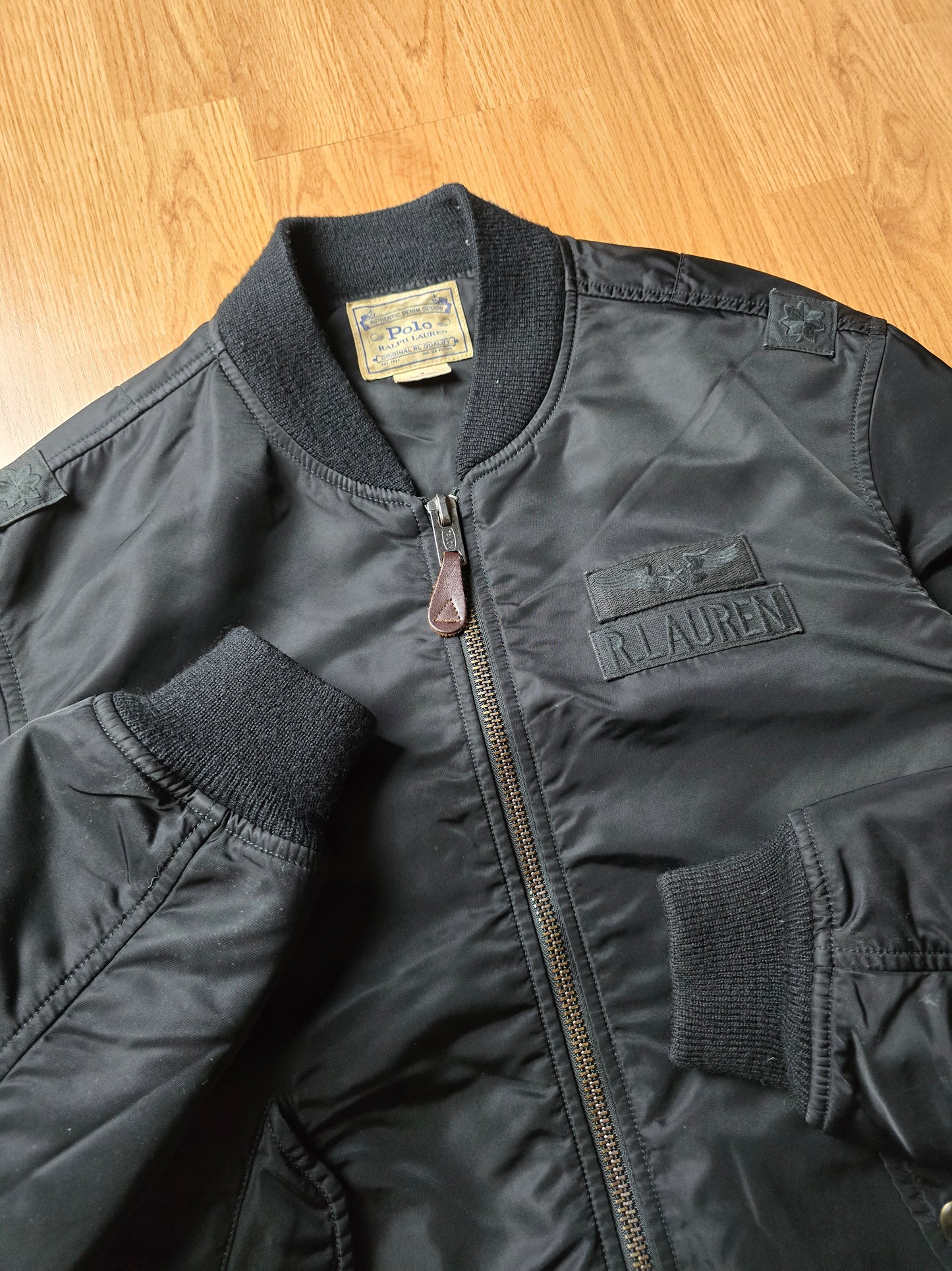 Polo Ralph Lauren Twill  Flight Bomber Jacket (M)