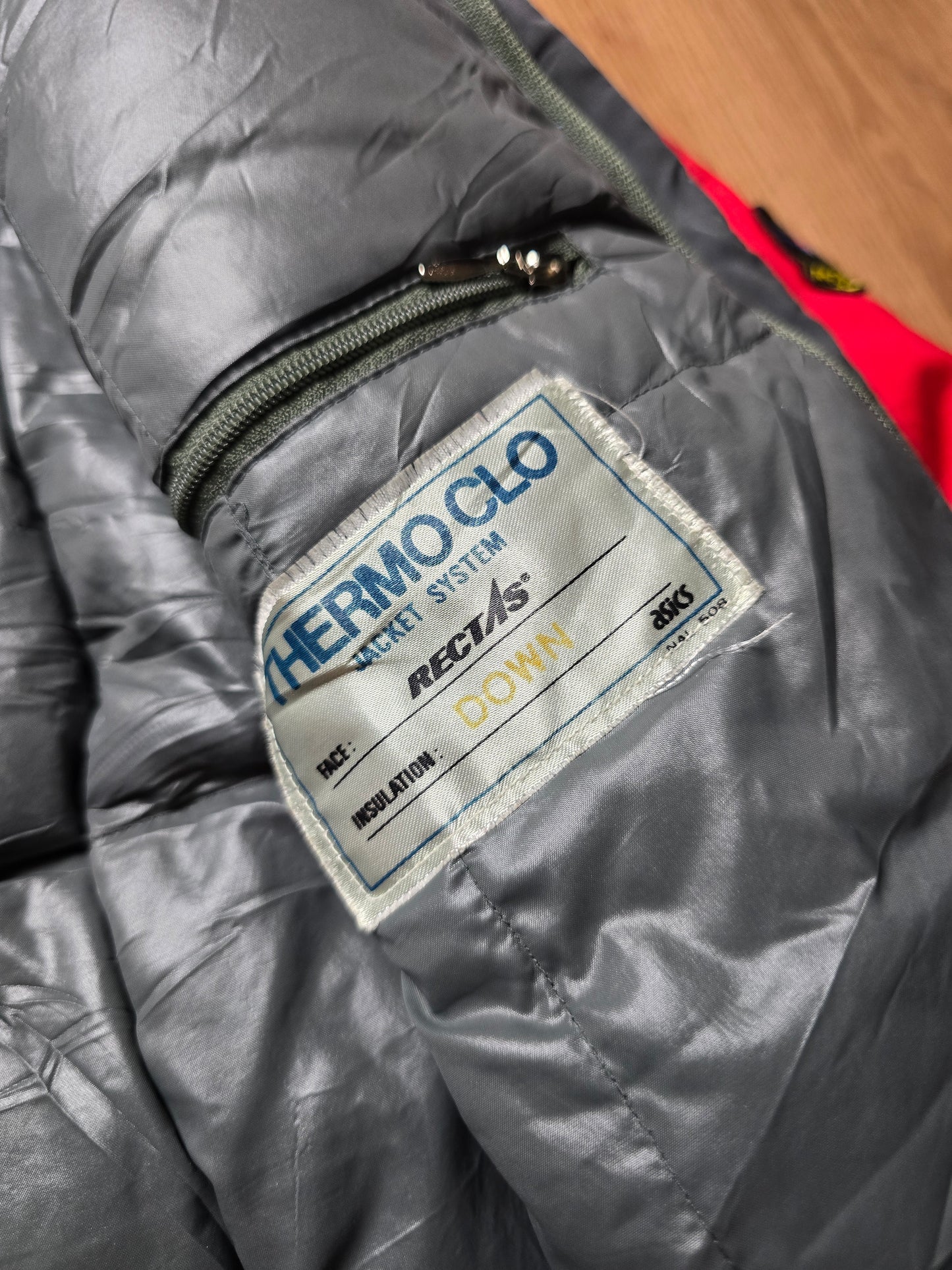 RARE 90s Moncler x Acics Thermo Clo System Down Puffer Jacket (S)