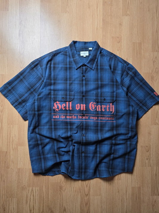Supreme x Bernadette Corporation S/S Plaid Work Shirt (XL)