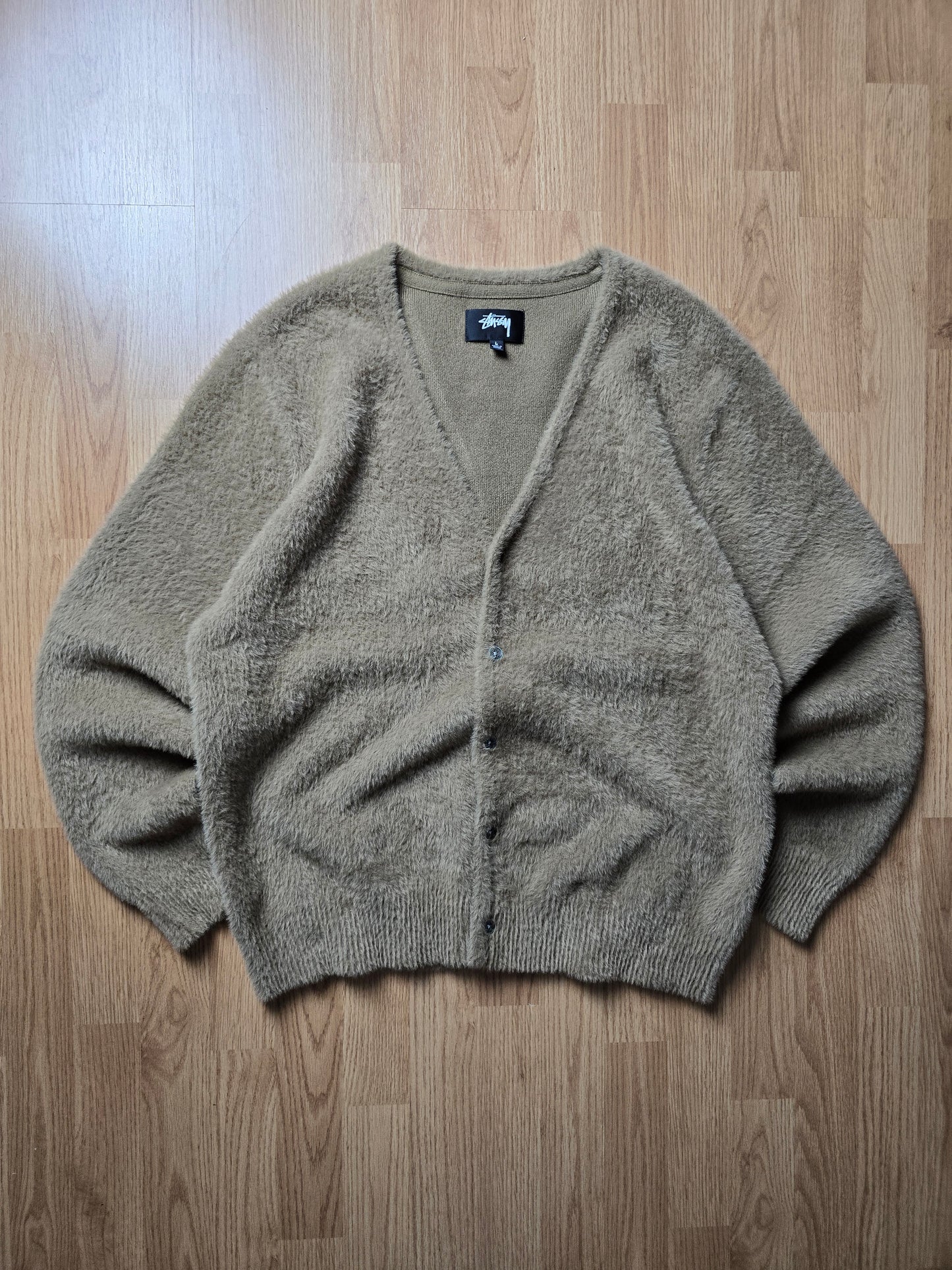 Stussy 'Shaggy' Cardigan (L)