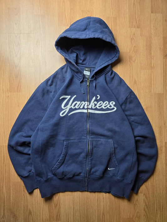Vintage Nike Yankees Zip Up Hoodie (L)