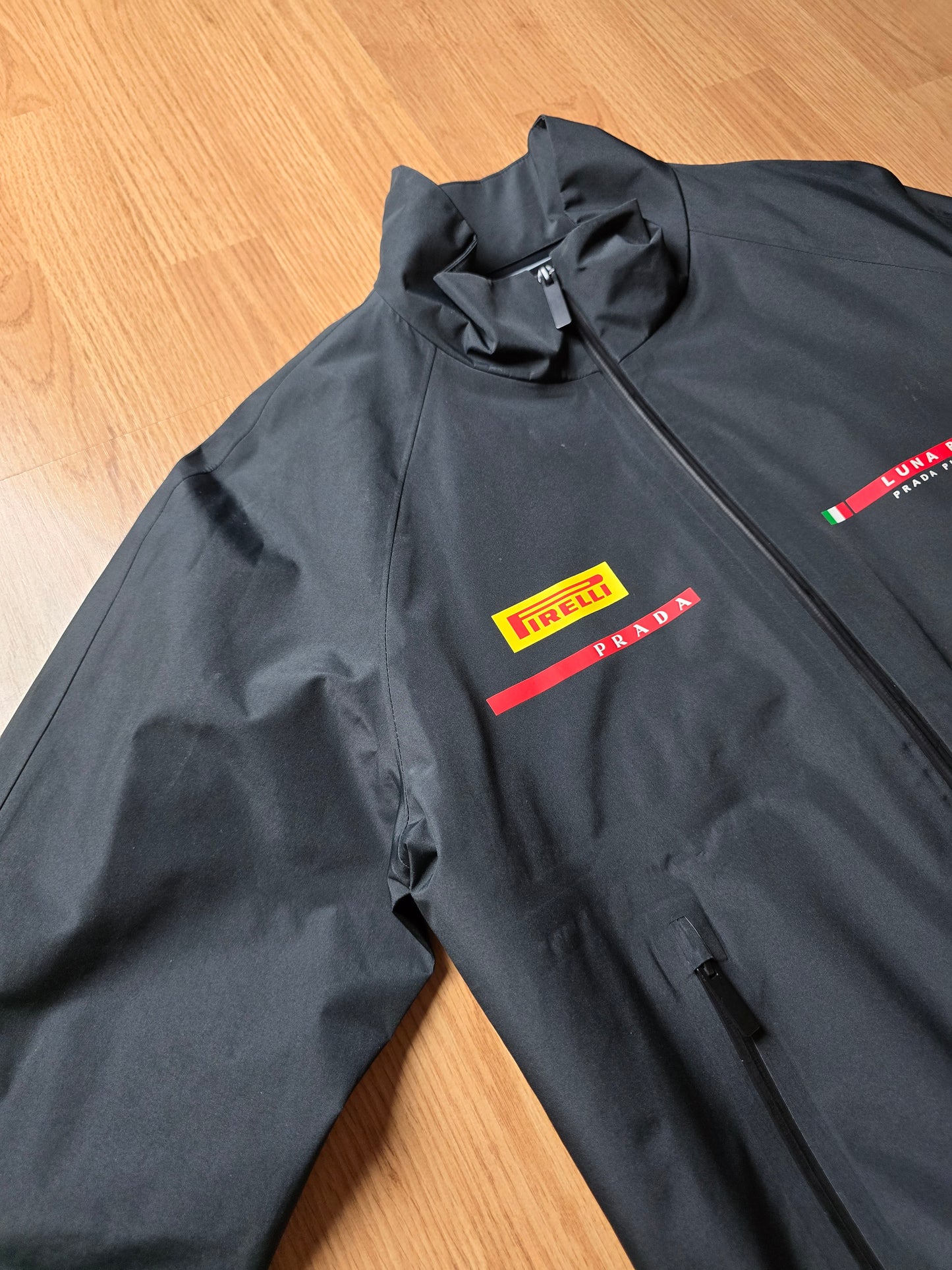 RARE Prada Sport Luna Rosa Pirelli Waterproof Harrington Jacket (M)