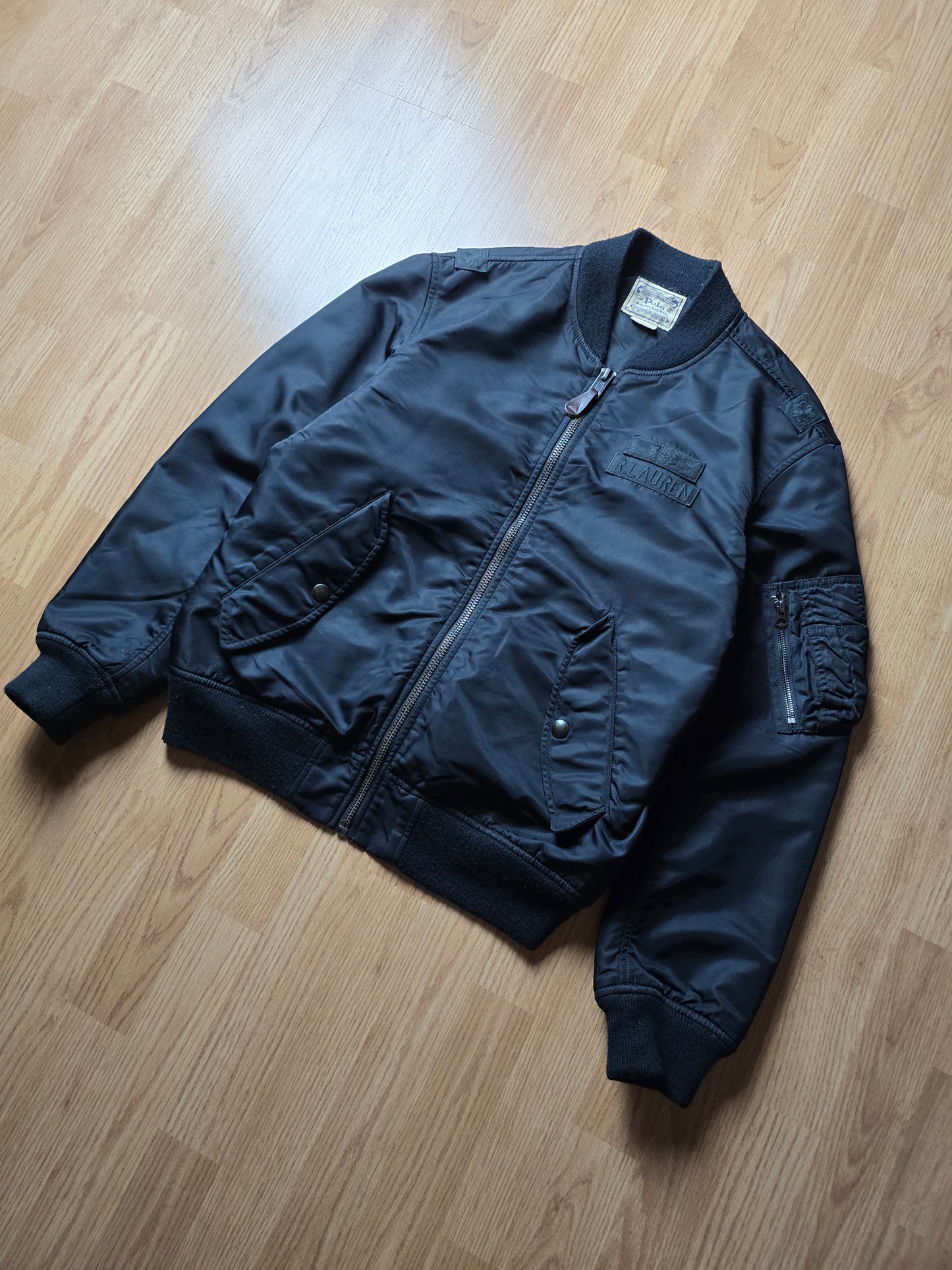 Polo Ralph Lauren Twill  Flight Bomber Jacket (M)