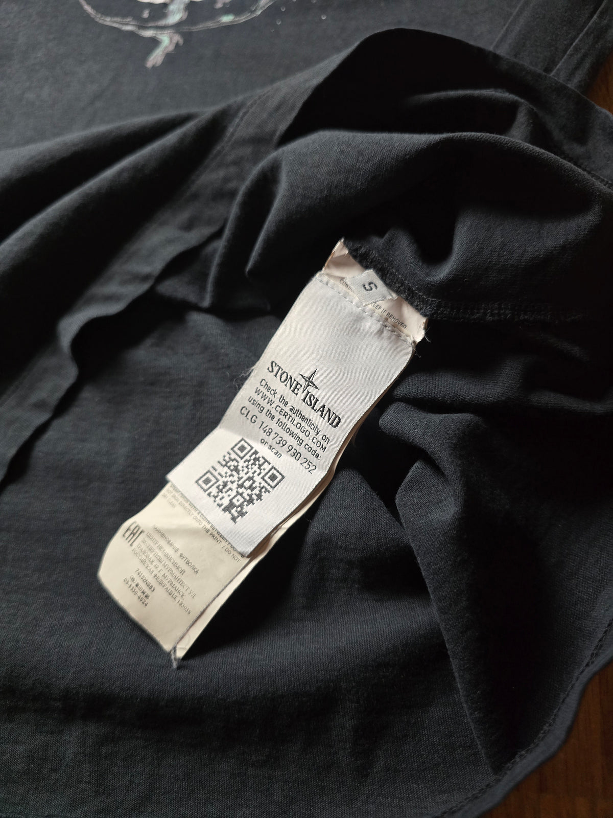 Stone Island 'Marble One' Graphic T-shirt (S)