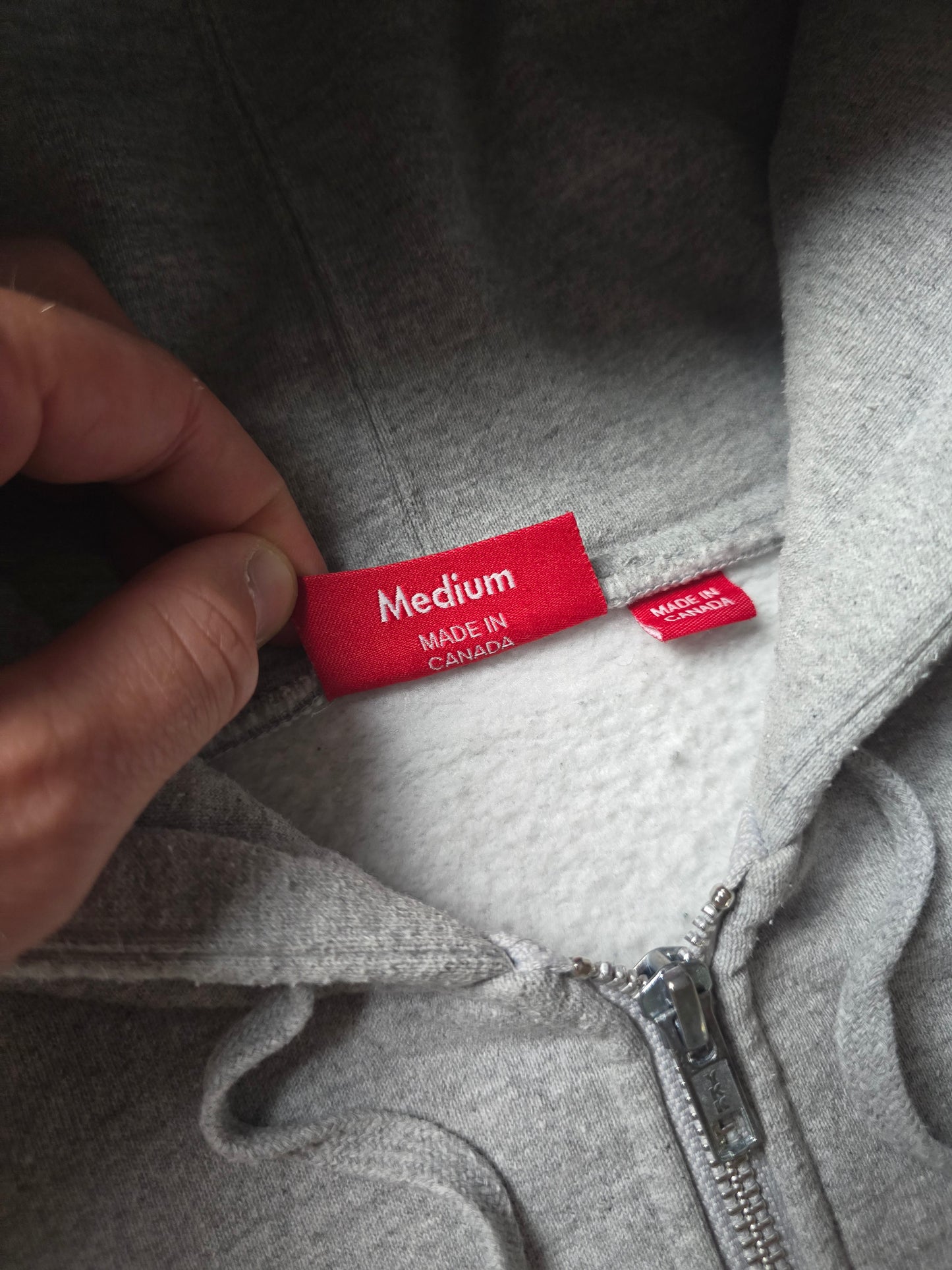 Supreme S Logo Zip Up Hoodie (M/L)