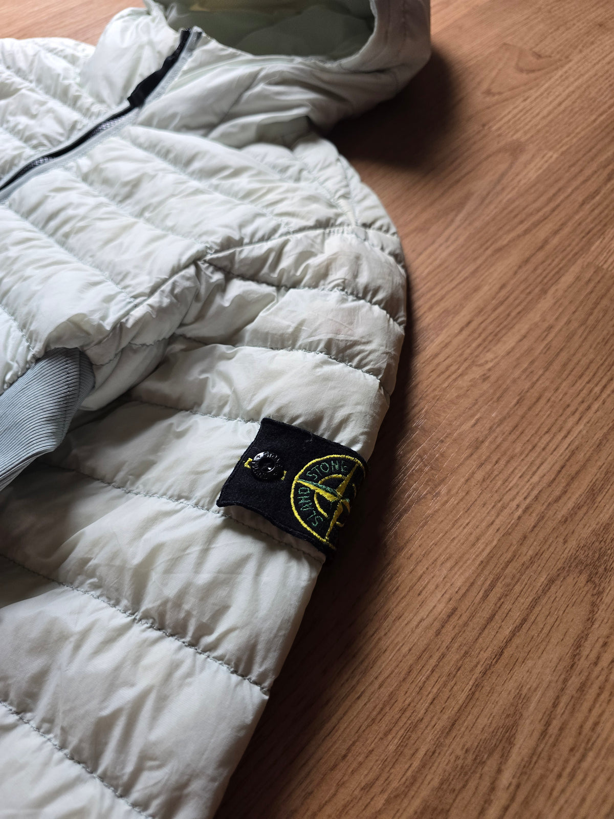Stone Island Garment Dyed Micro Yarn Down Puffer Jacket (M/L)