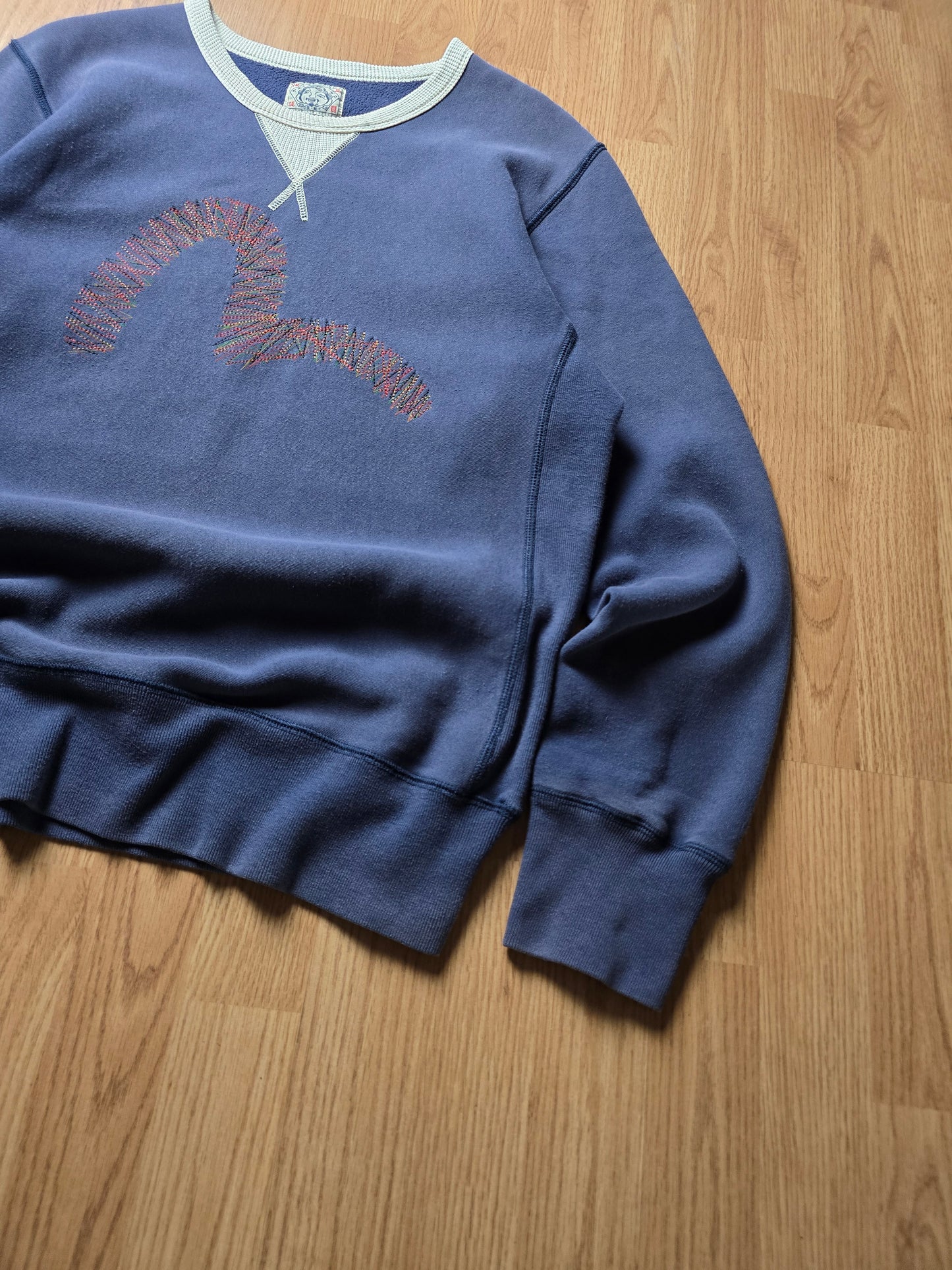 00s Evisu Embroidered Gull Crewneck Sweatshirt (L)