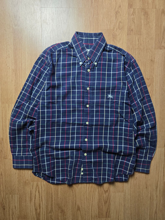 Vintage Burberry LS Nova Check Flannel Shirt (S)