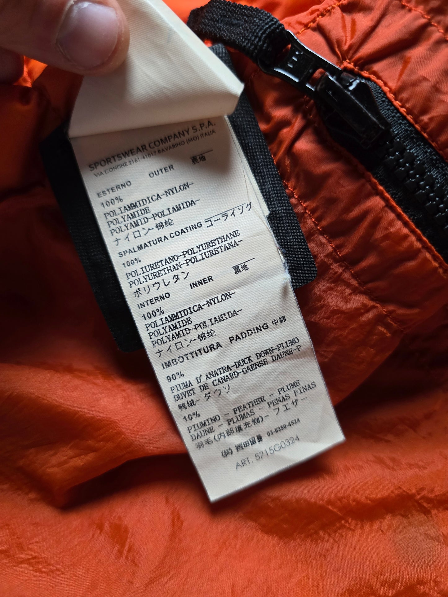Stone Island AW12 Garment Dyed Down Puffer Gilet (M)