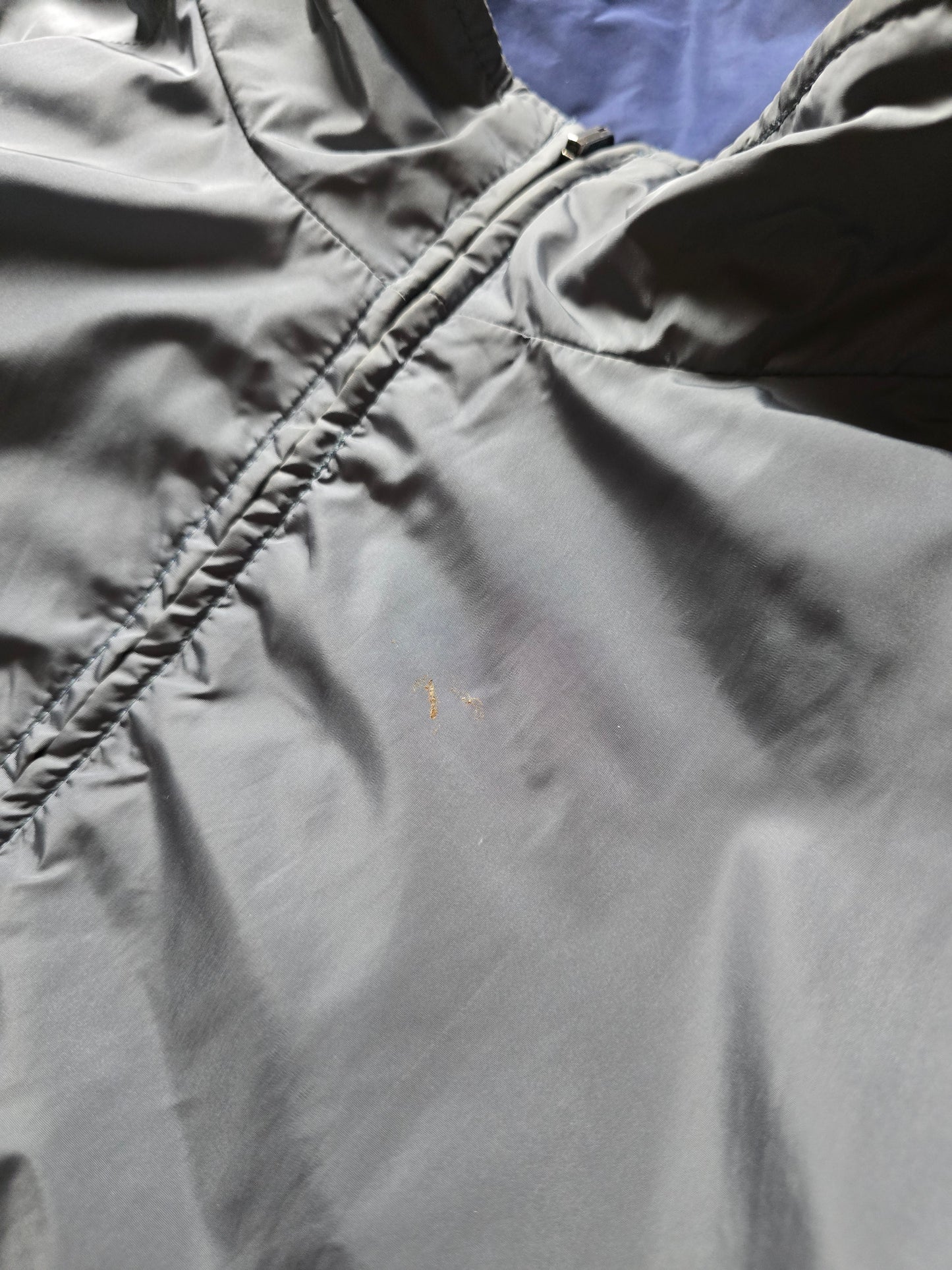 Prada Luna Rosa 2013 Padded Resin-Coated Nylon Reversible Jacket (L)