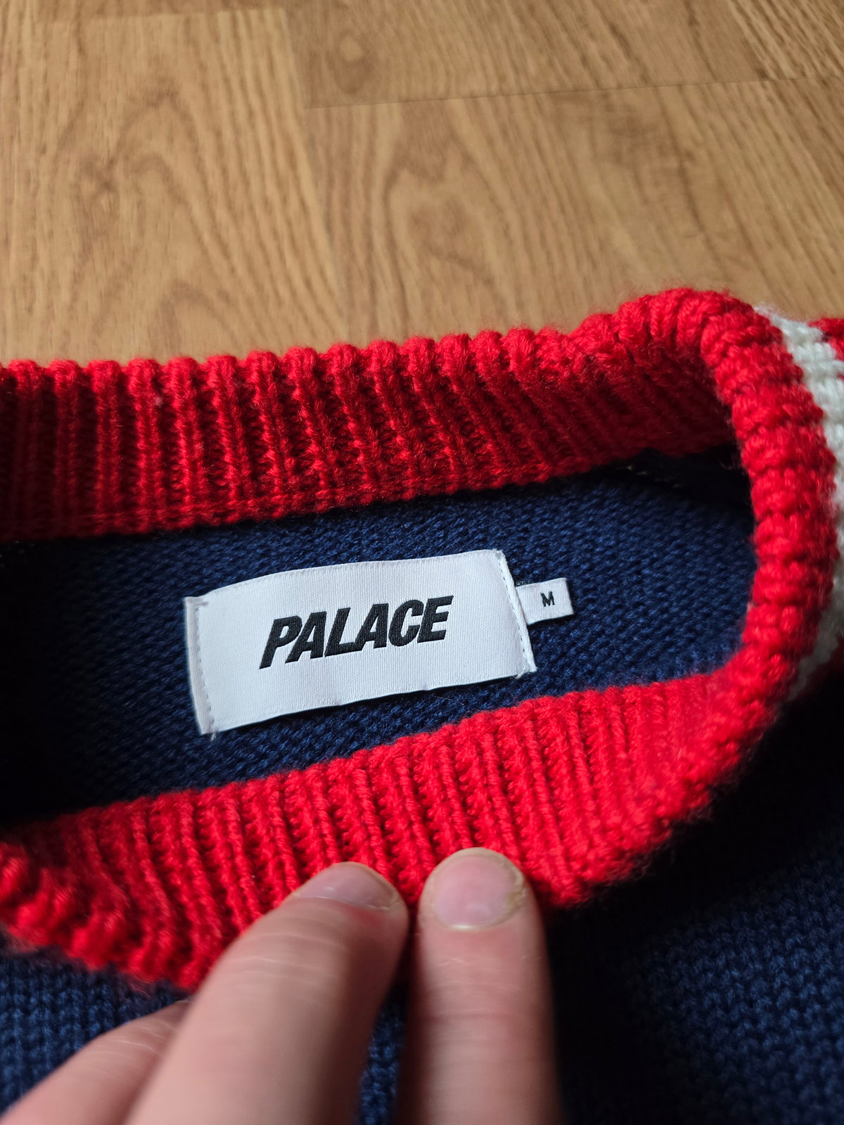 Palace 'Tri colour' Knit Sweater (M)