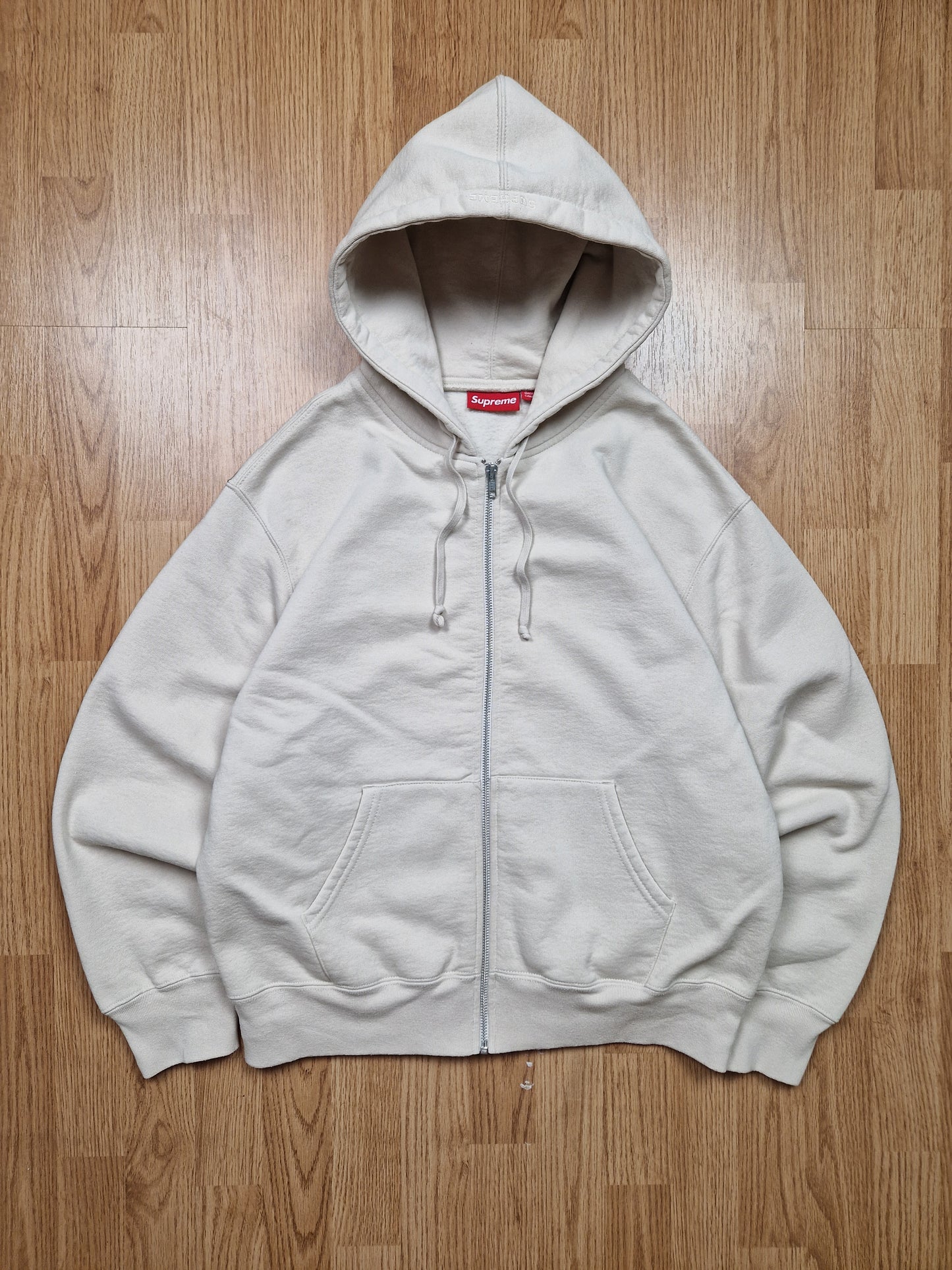 Supreme x Thrasher Zip Up Hooded Sweatshirt (S/M)