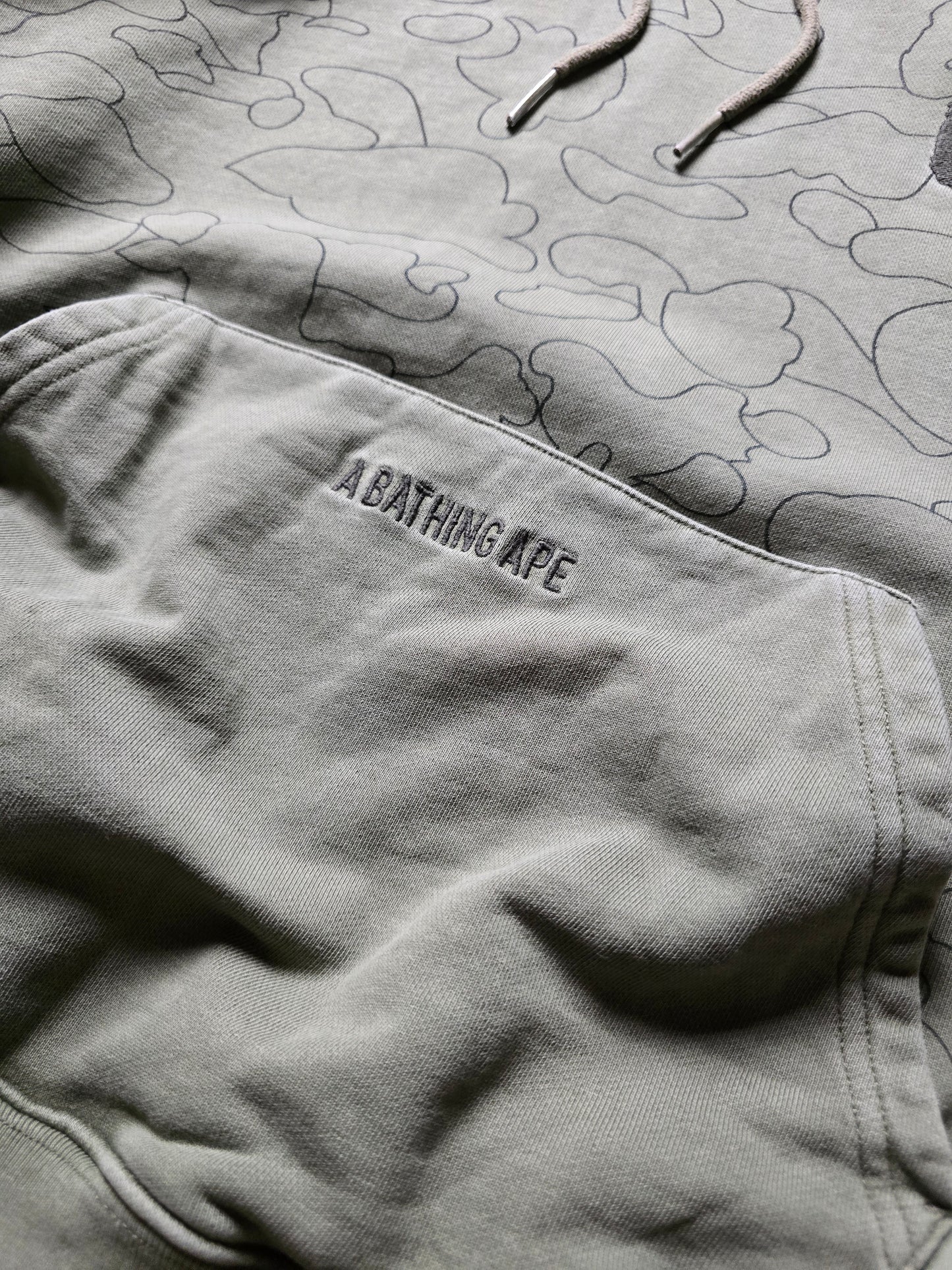 BAPE Line 1st Camo Washed Relaxed Hoodie (M/L)