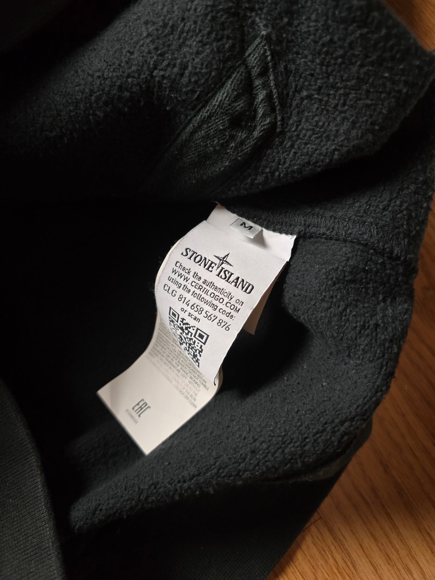 Supreme x Stone Island AW17 Reflective Hoodie (M)