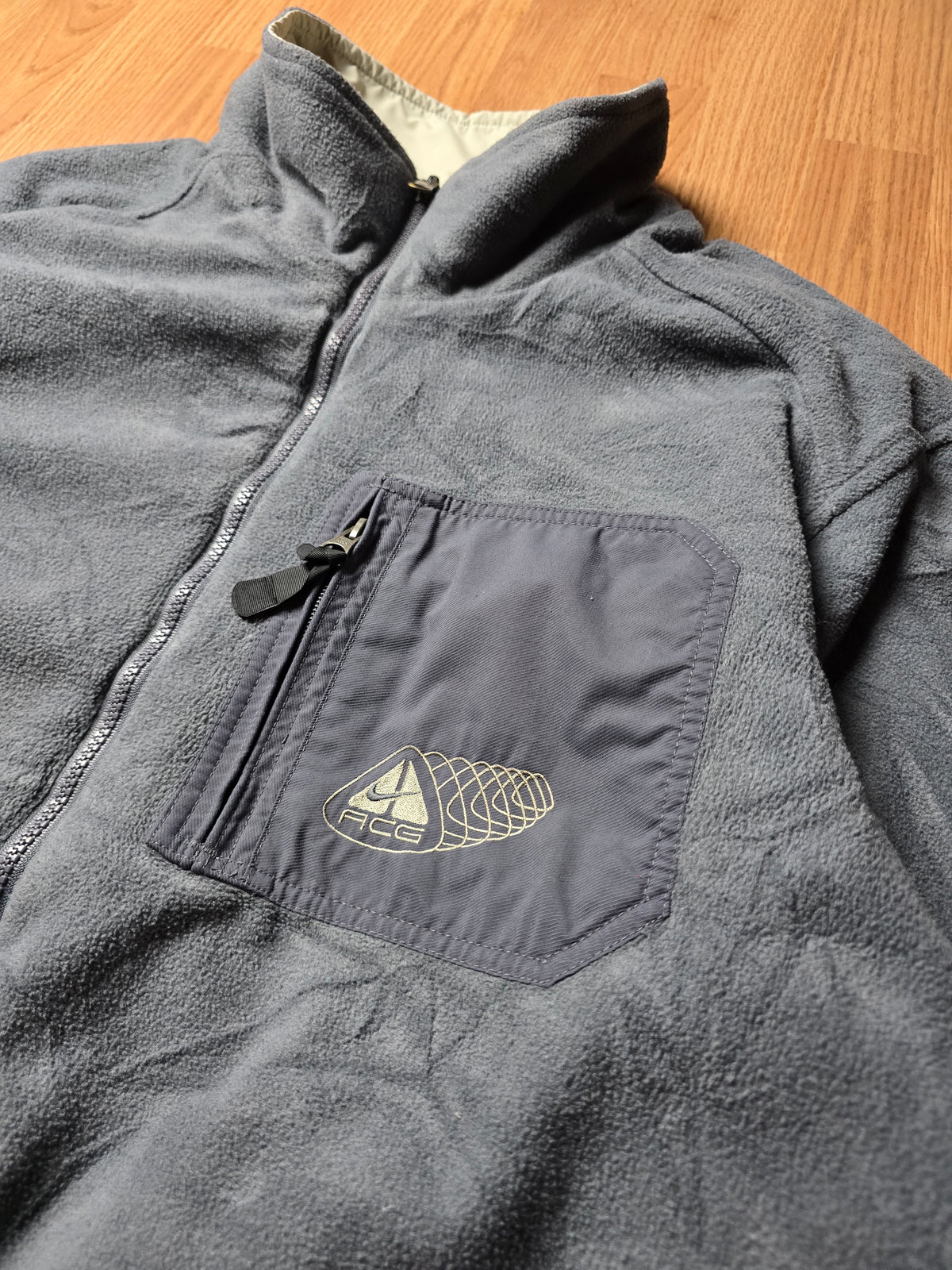 RARE 00s Nike ACG Reversible Heavyweight Fleece Jacket (L)