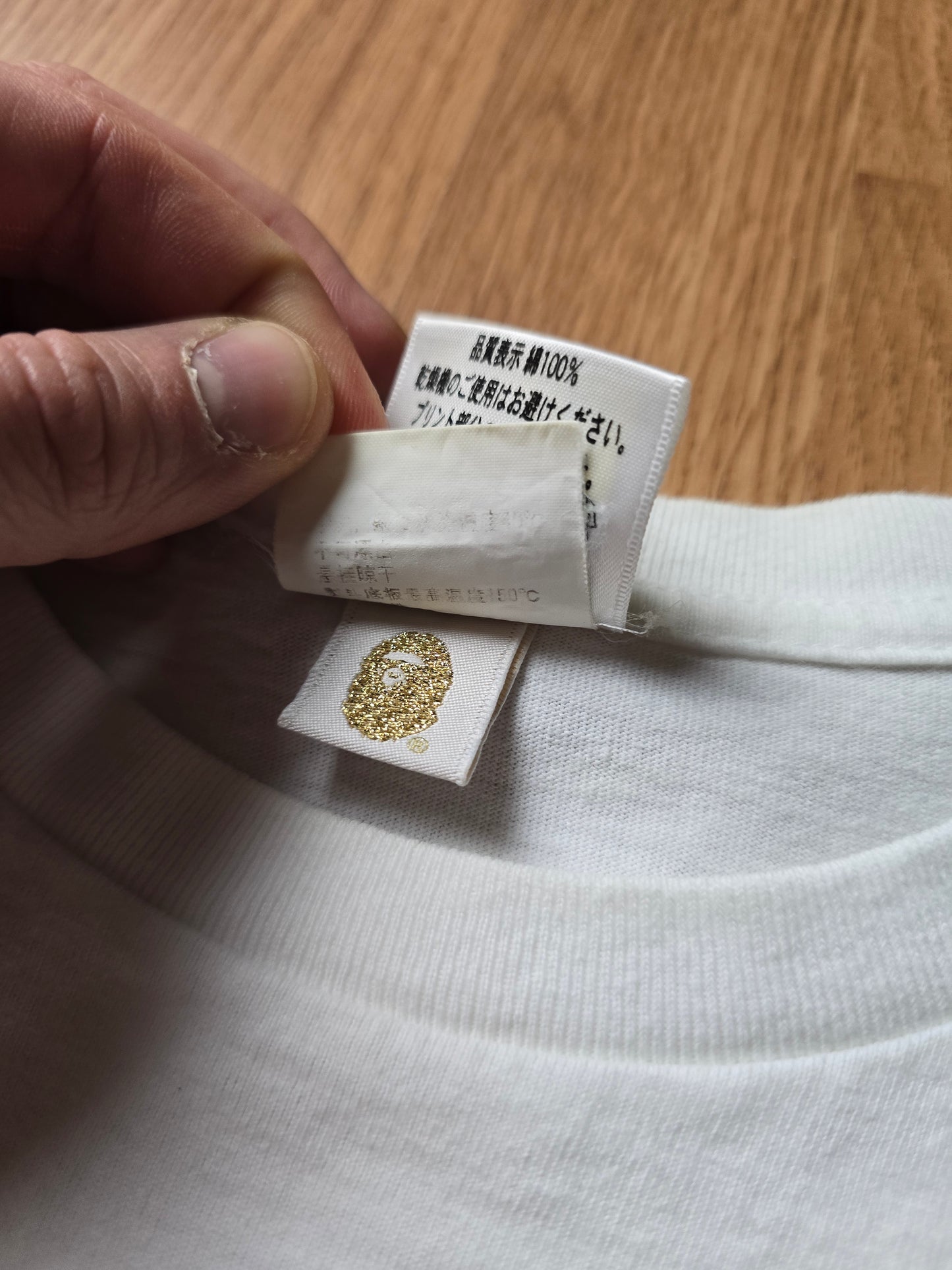 BAPE WGM Shark Pique T-shirt (L)