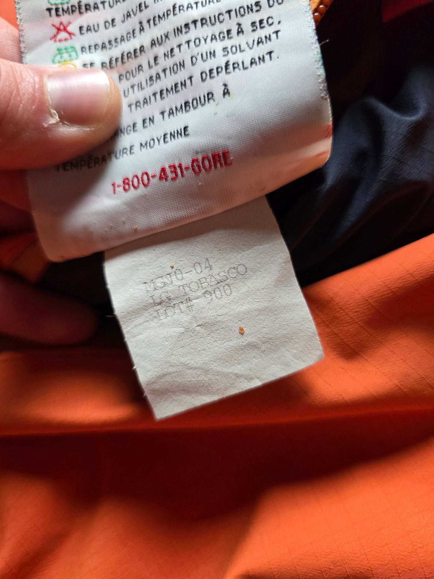 90s Arc'teryx Theta AR Tobasco Gore-tex 2 Tone Shell Jacket (L)