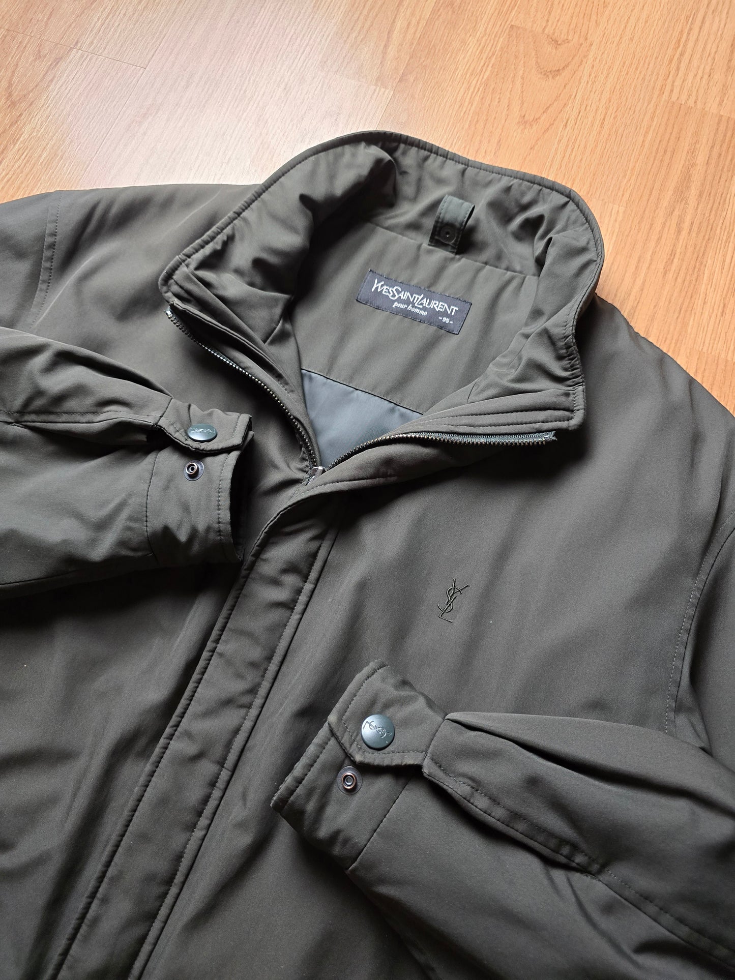 Vintage YSL Padded Harrington Jacket (L)