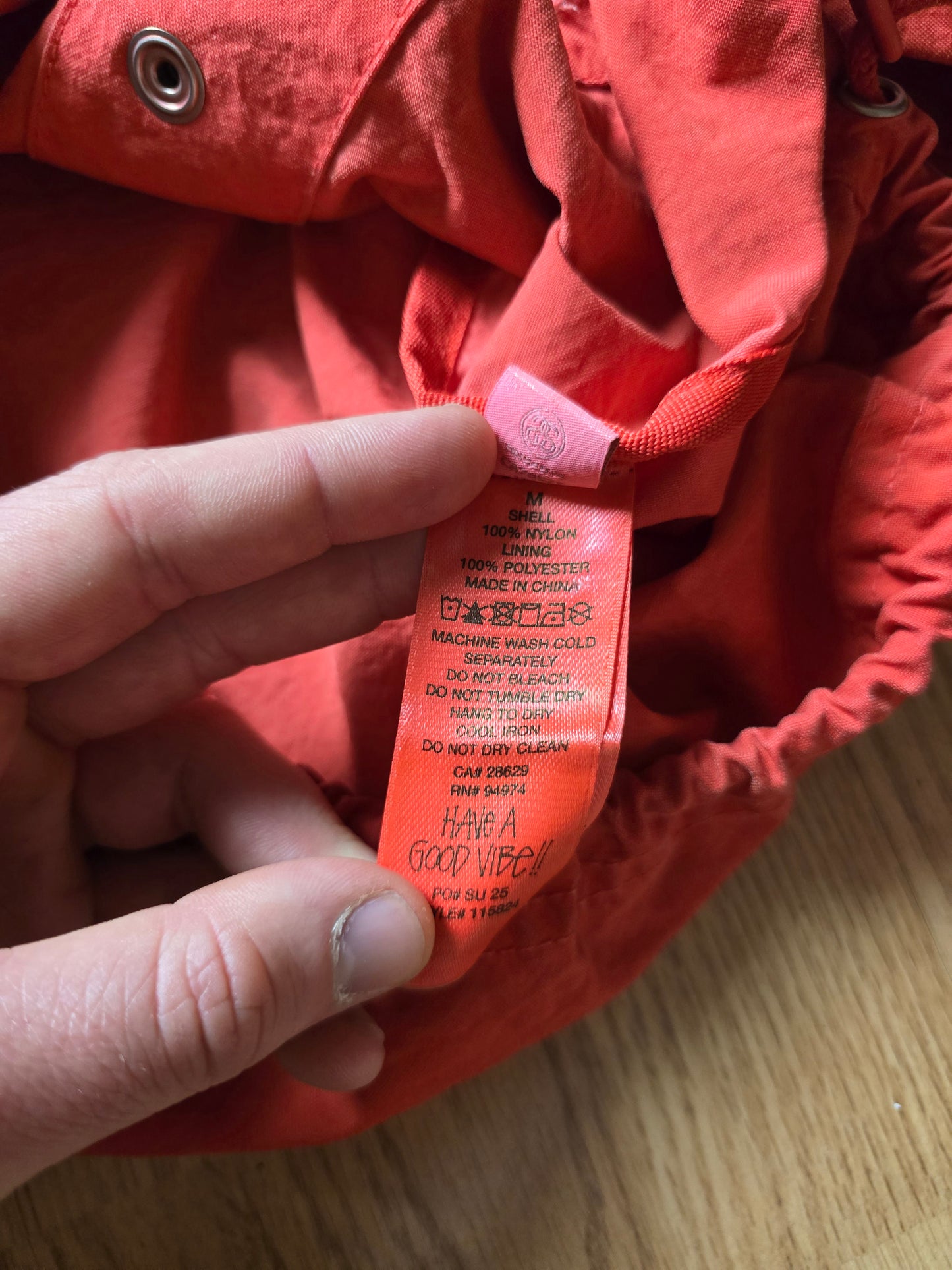 Stussy Beach Garment Dyed Shell Jacket (M/L)