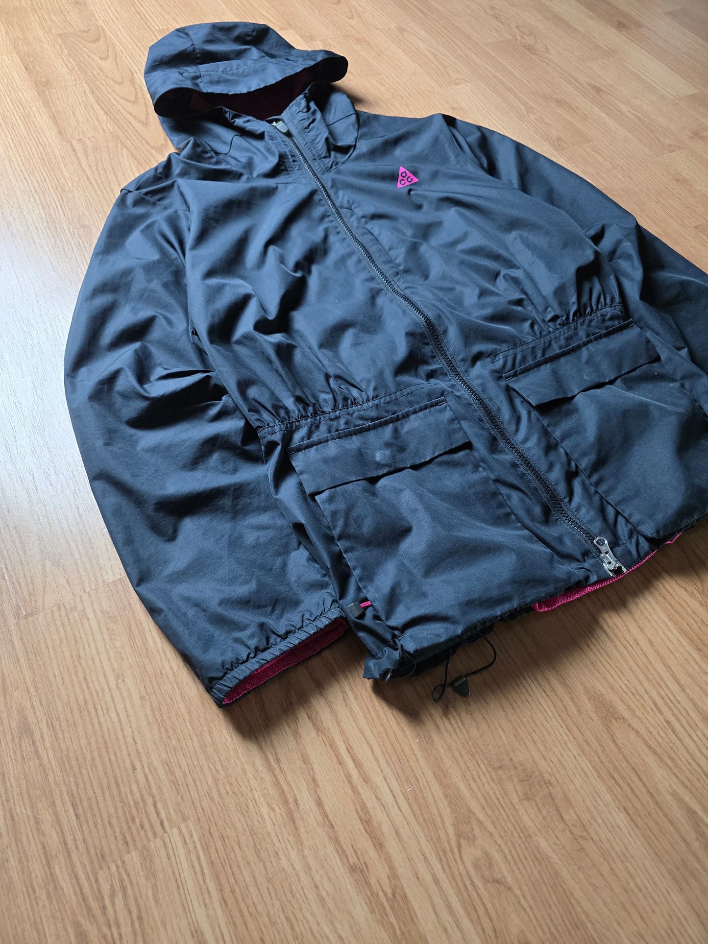 W/ Nike ACG Nylon Short Parka Jacket (M)
