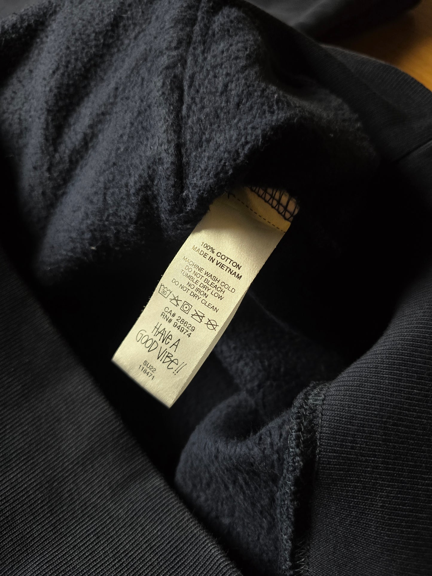 Stussy Stock Logo Zip Hoodie (L)