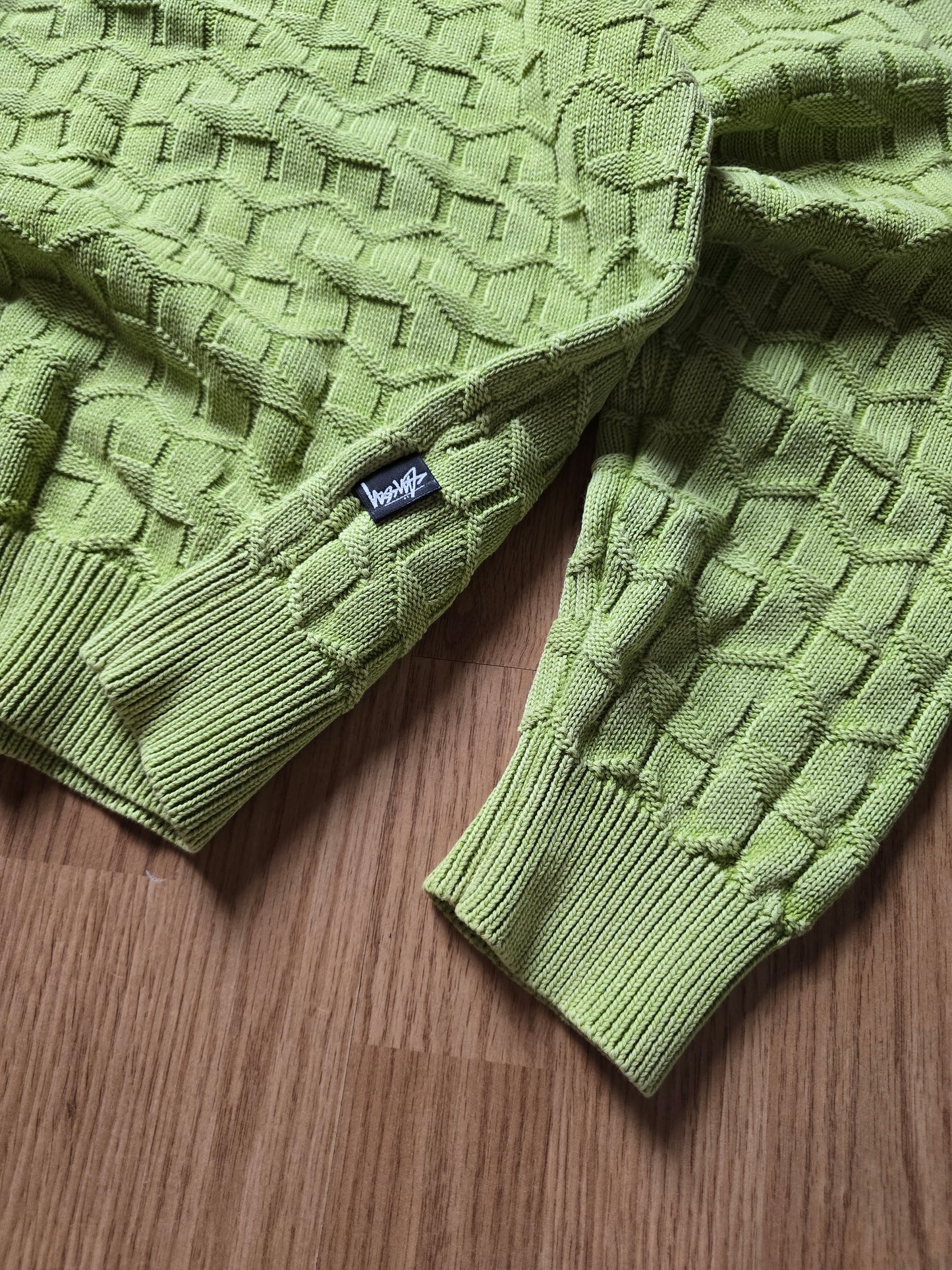 Stussy S Strand Knit Sweater (L)