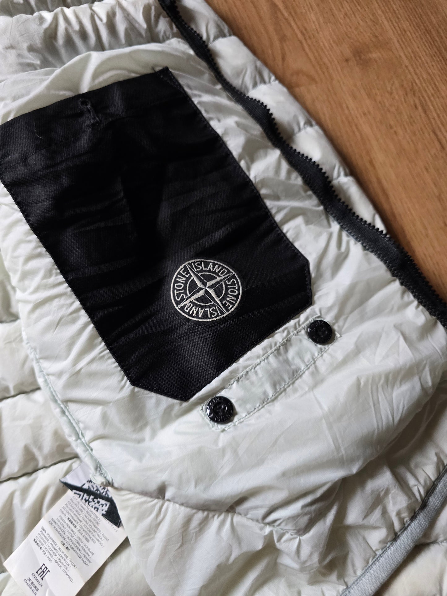 Stone Island Garment Dyed Micro Yarn Down Puffer Jacket (M/L)