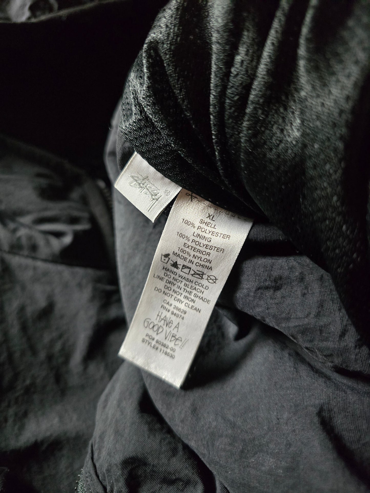 Stussy Sherpa Panelled Hooded Jacket (L)