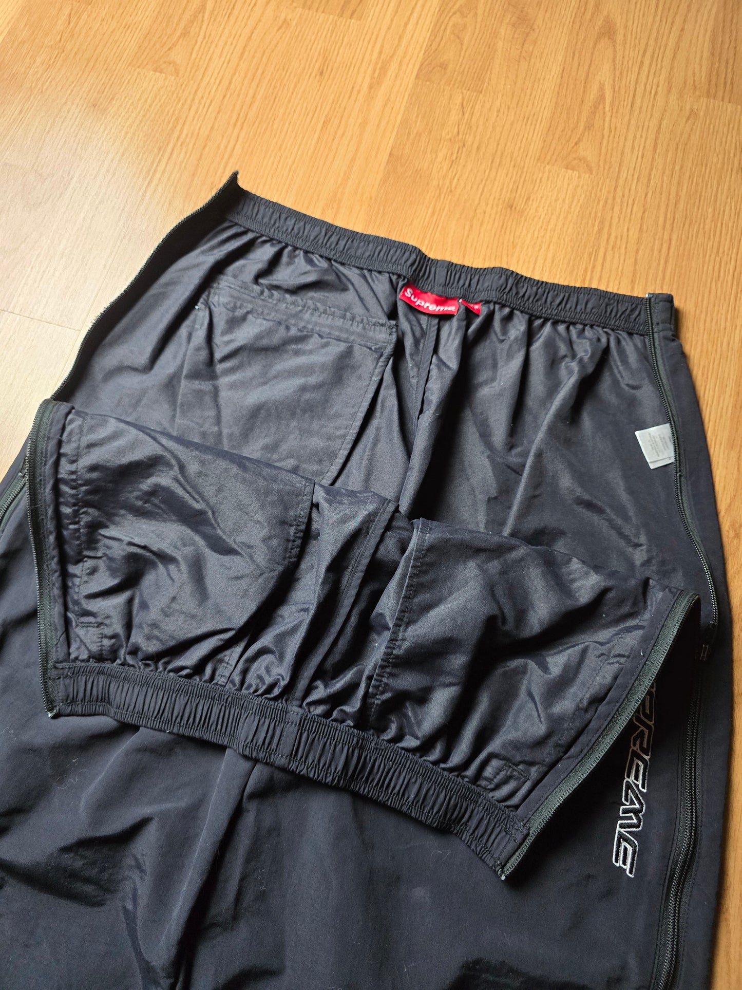 Supreme Full Zip Baggy Warm Up Track Pants (L)