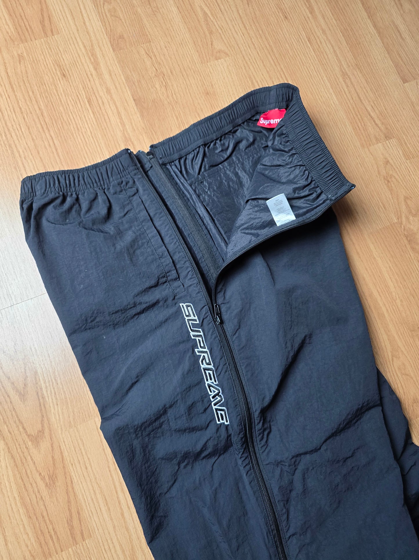 Supreme Full Zip Baggy Warm Up Track Pants (L)