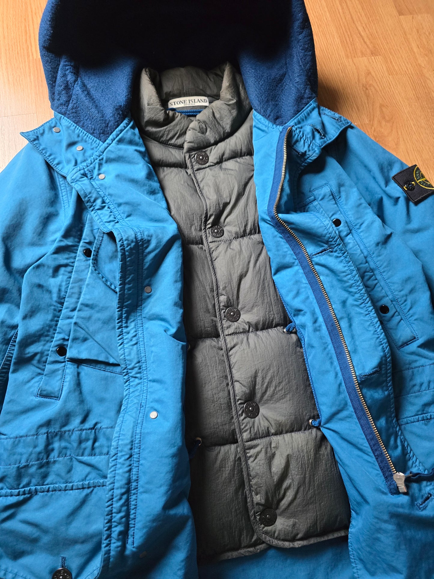 Stone Island David TC Removable Down Lined Parka Jacket (M)