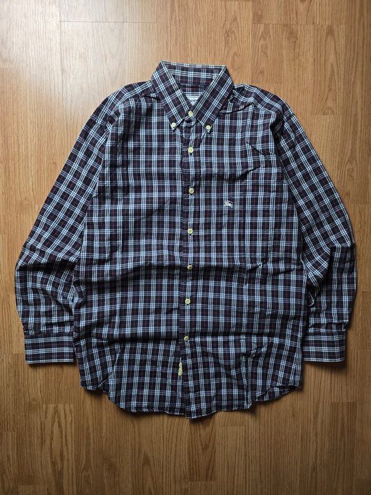 Vintage Burberry LS Nova Check Flannel Shirt (S)