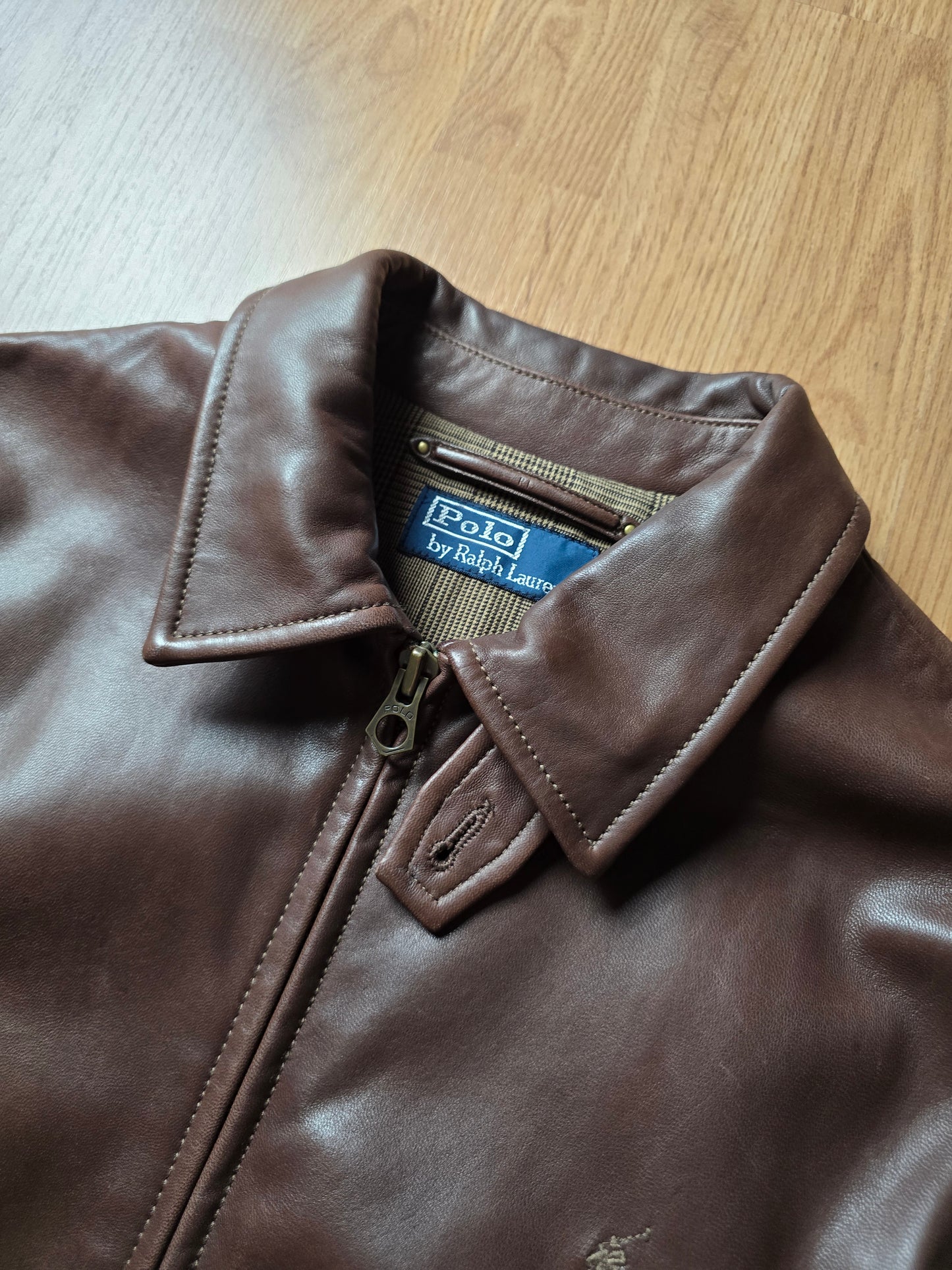 Polo Ralph Lauren Heavyweight Leather Jacket (S)